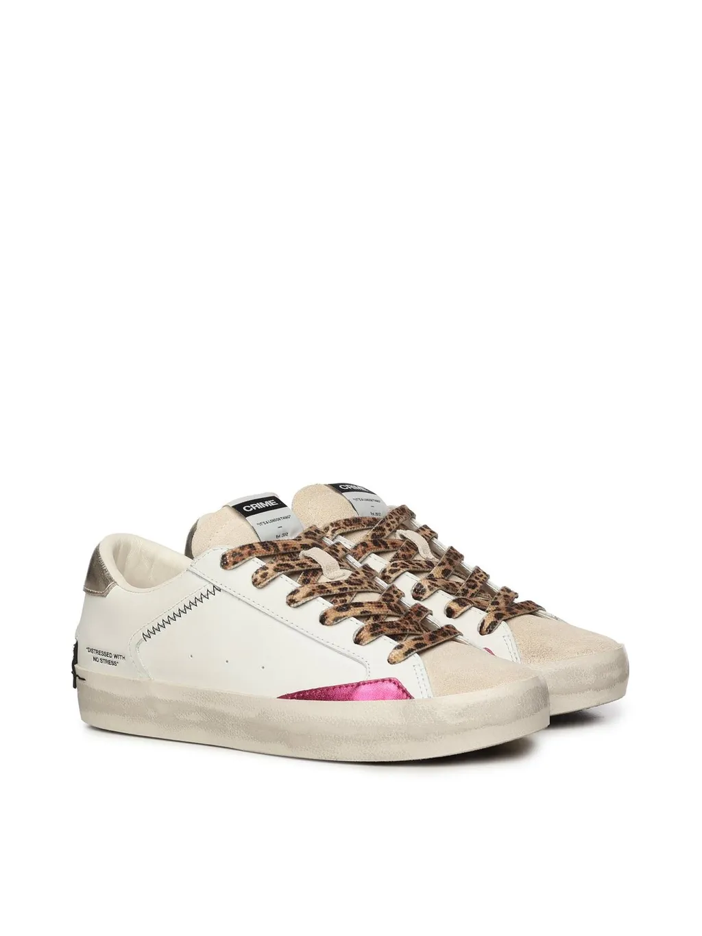 Metallic Accent Sneakers