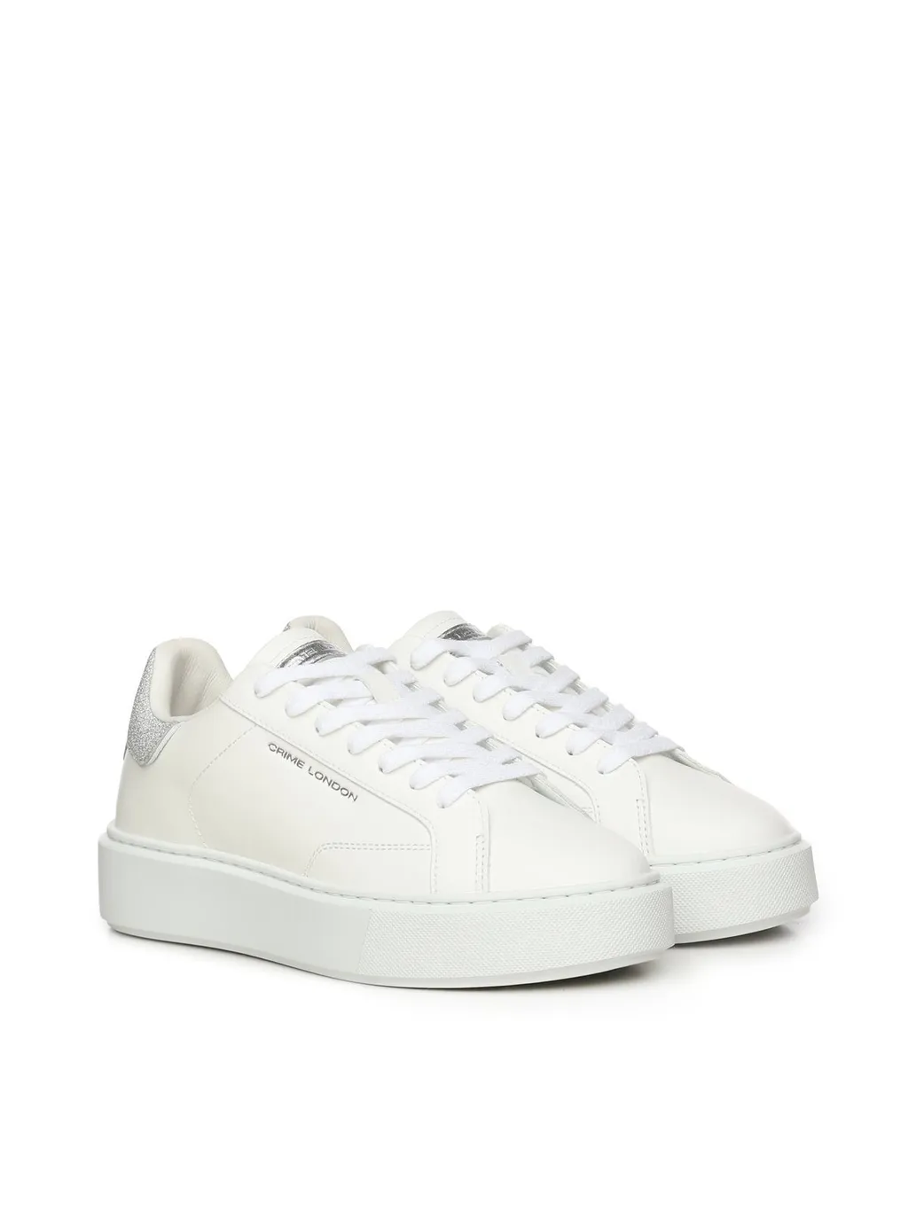 Metallic Heel Sneakers