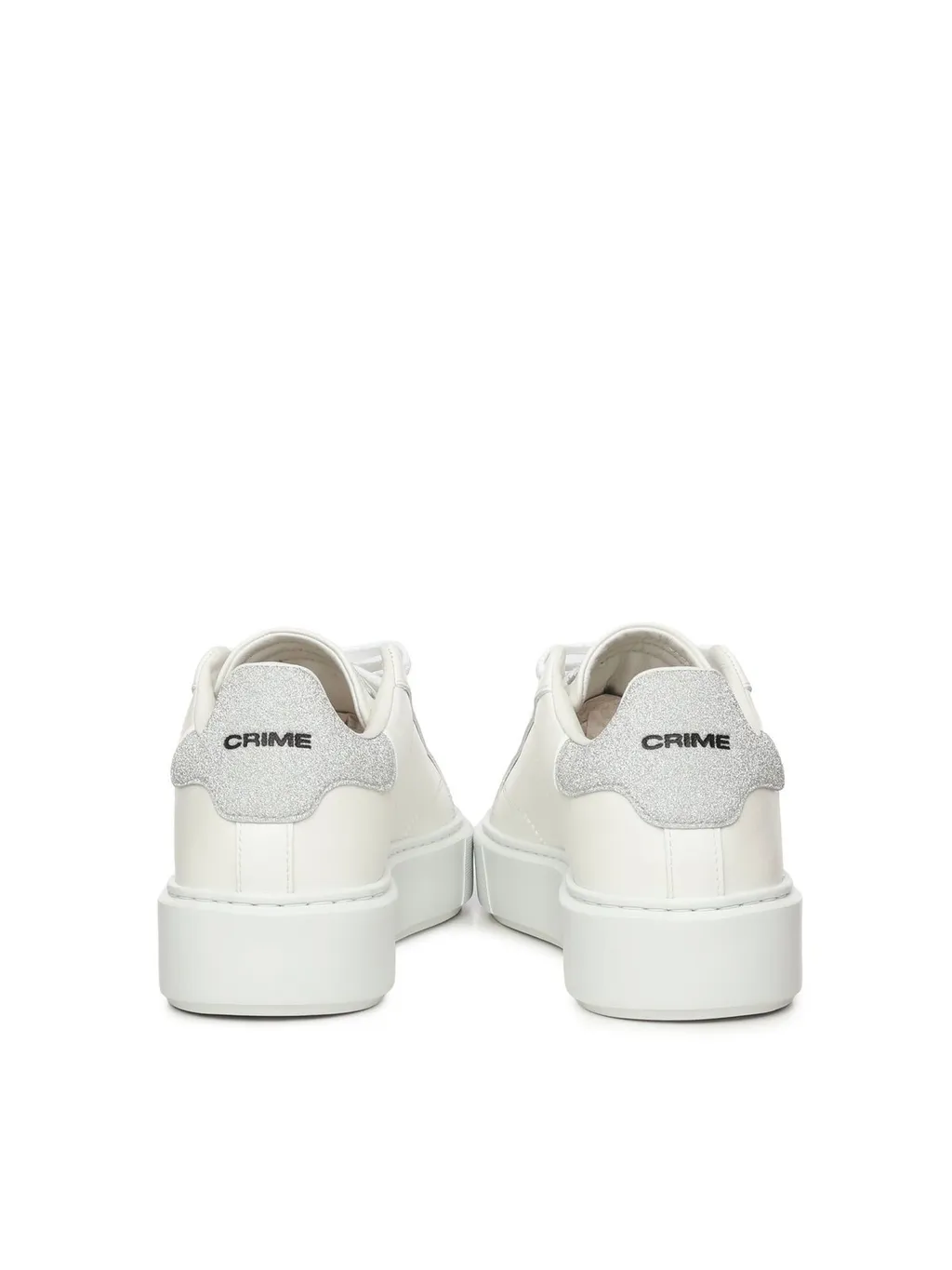 Metallic Heel Sneakers