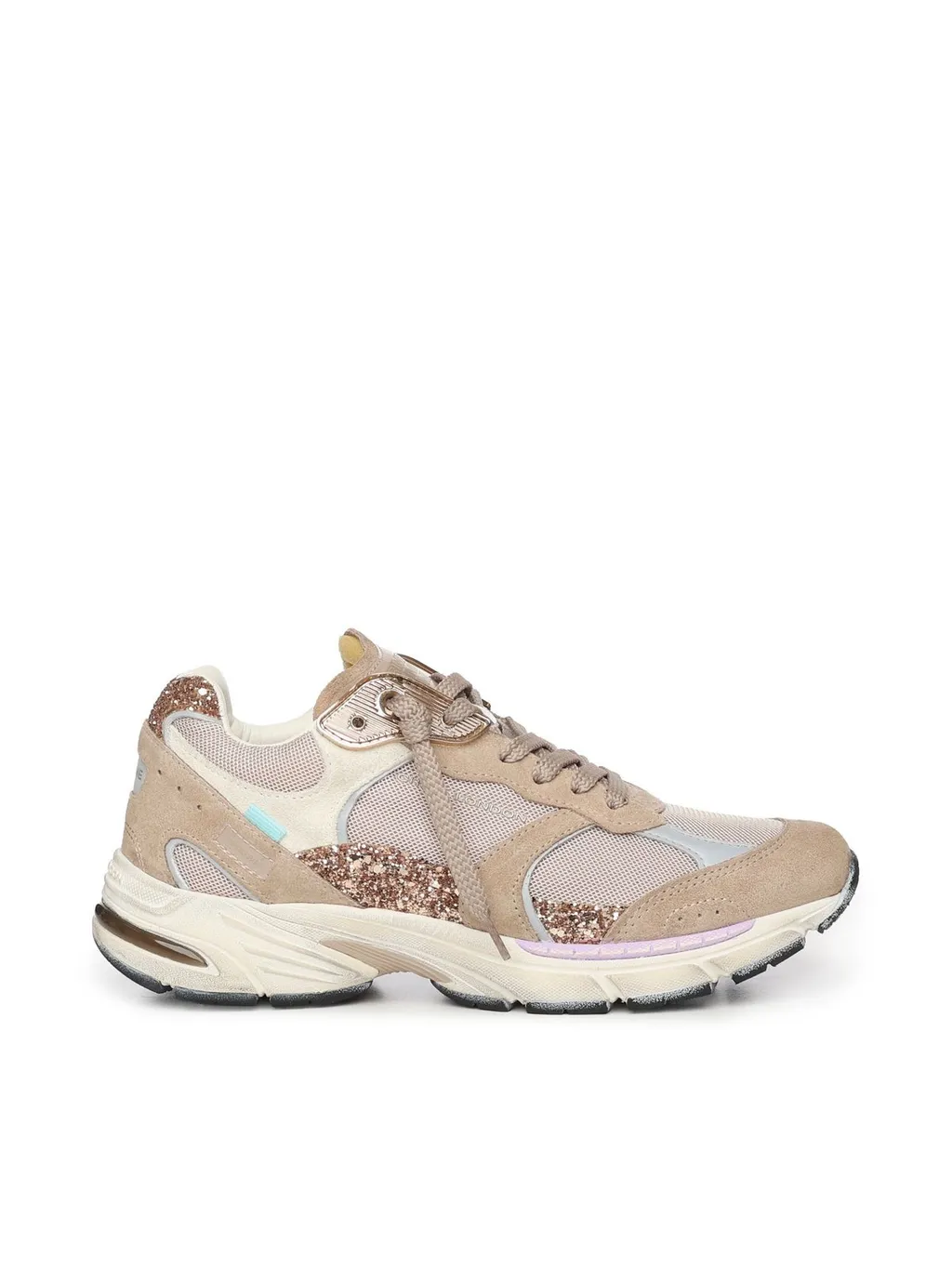 Glitter Panel Sneakers