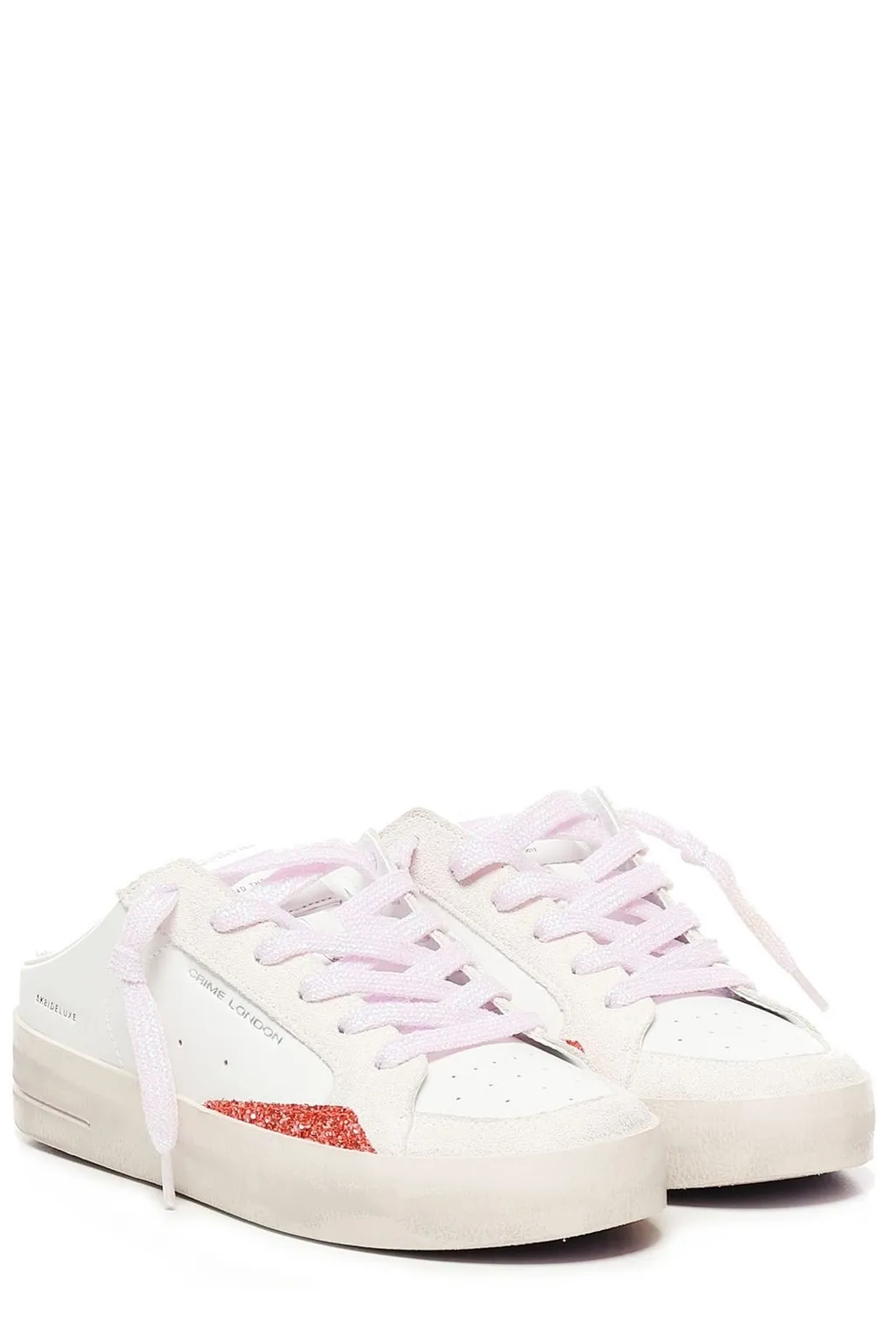 Slip On Lace-Up Sneakers