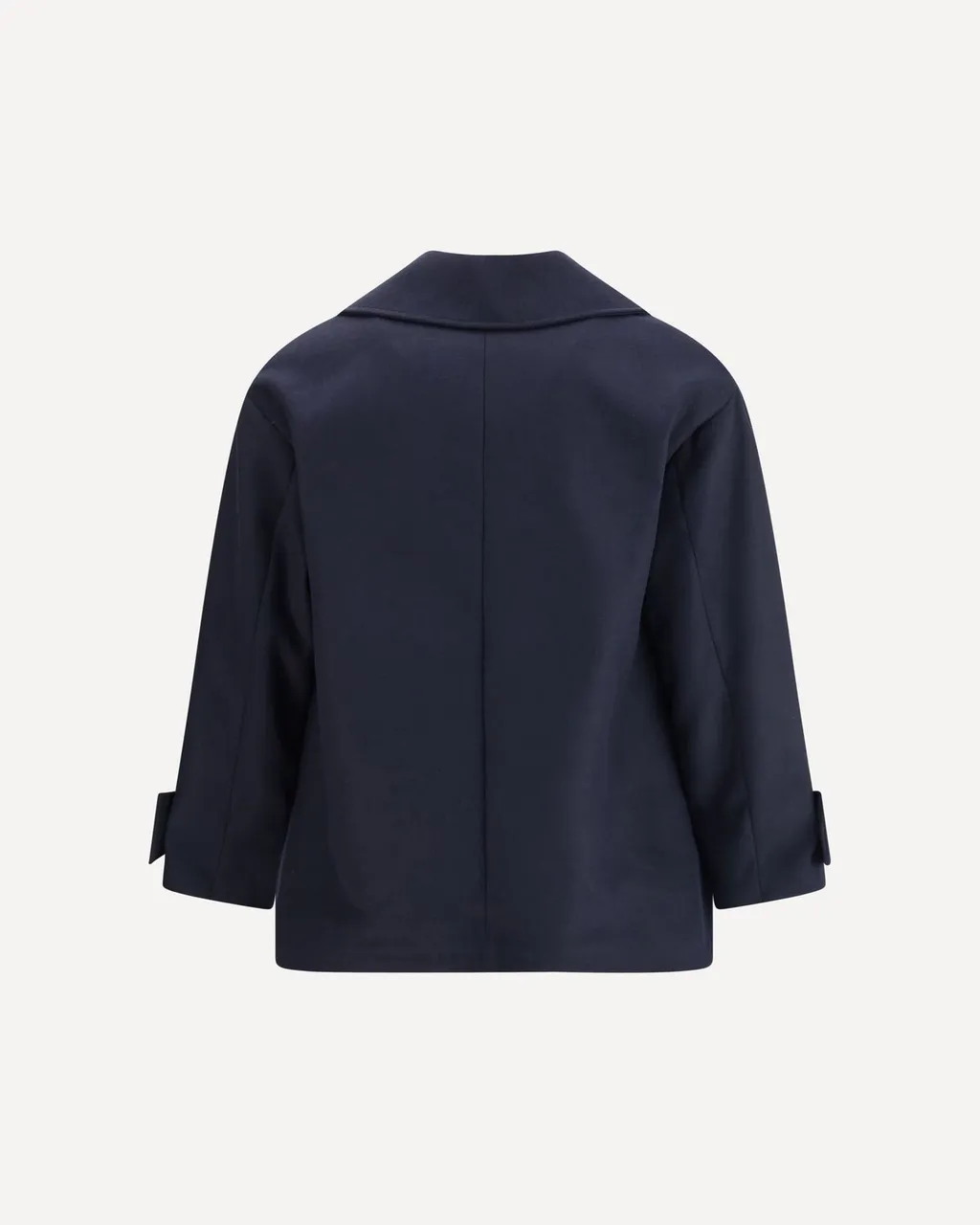 Double-Breasted Midi Coat