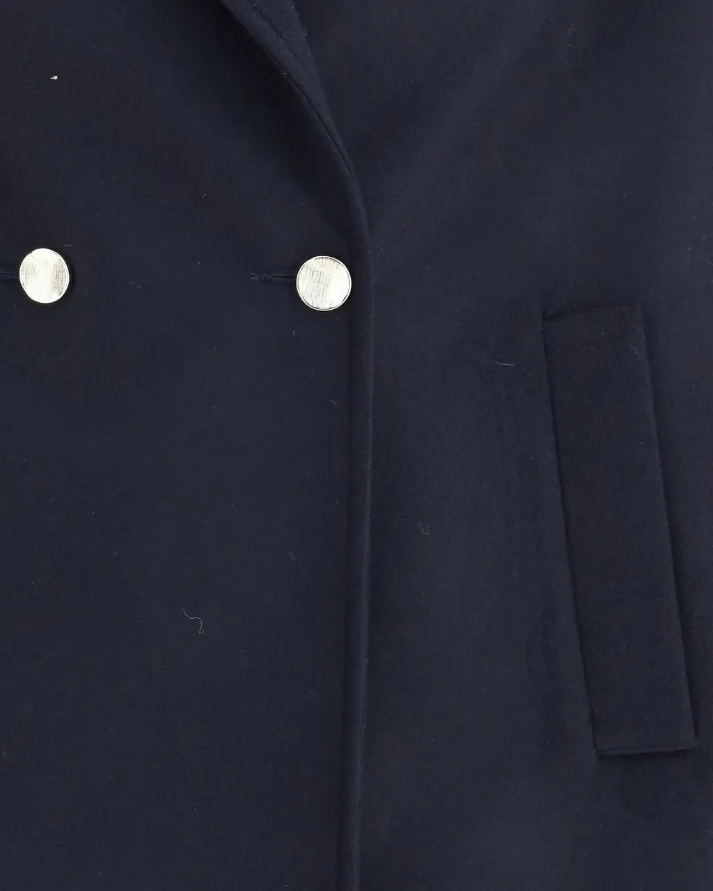 Double-Breasted Midi Coat