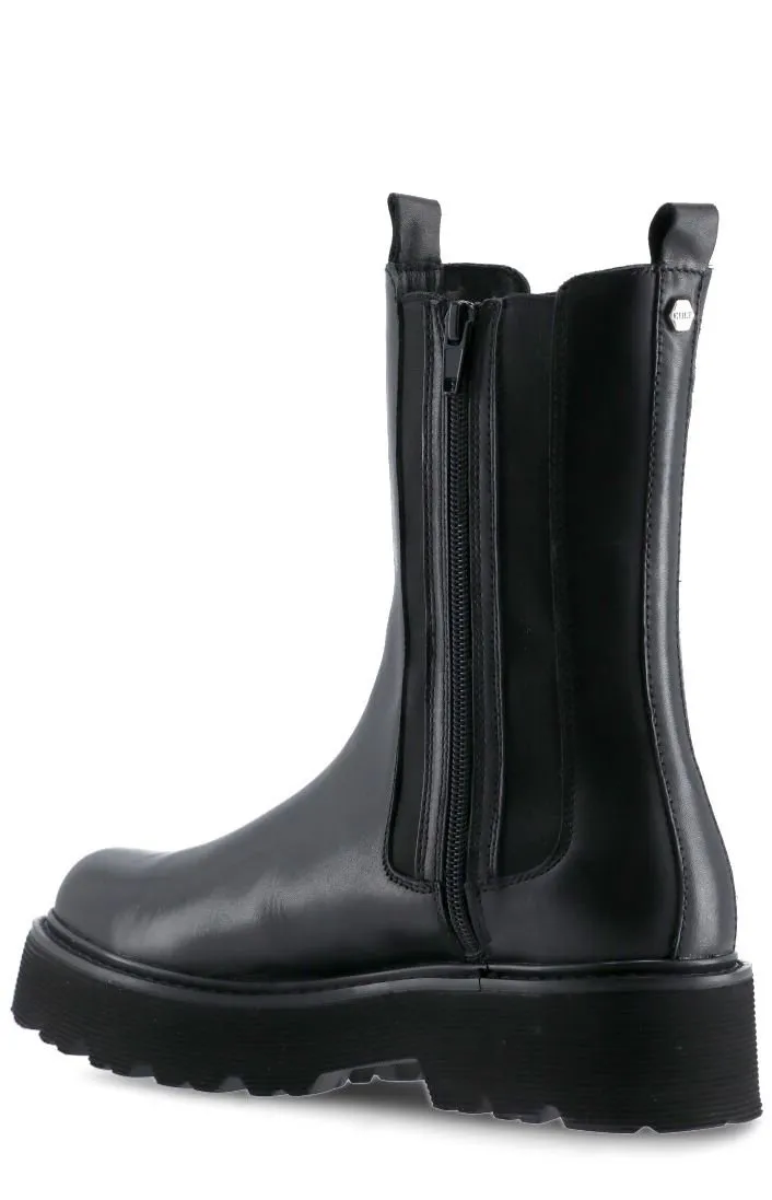 Logo Detailed Slip-On Boots