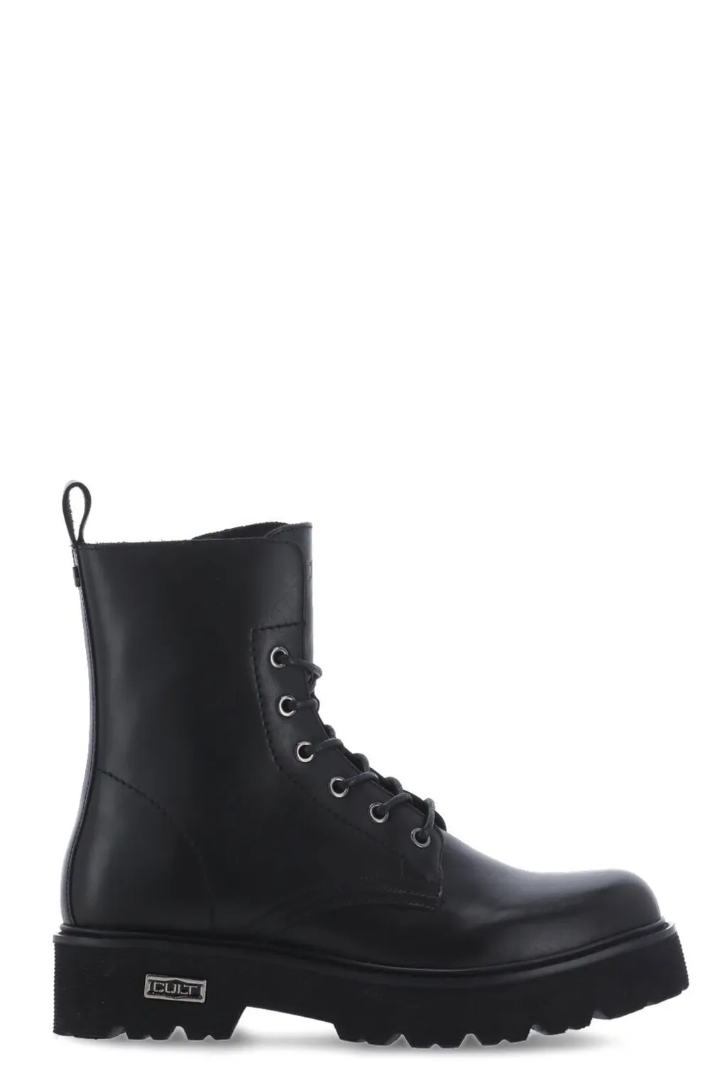 Logo Detailed Lace-Up Boots