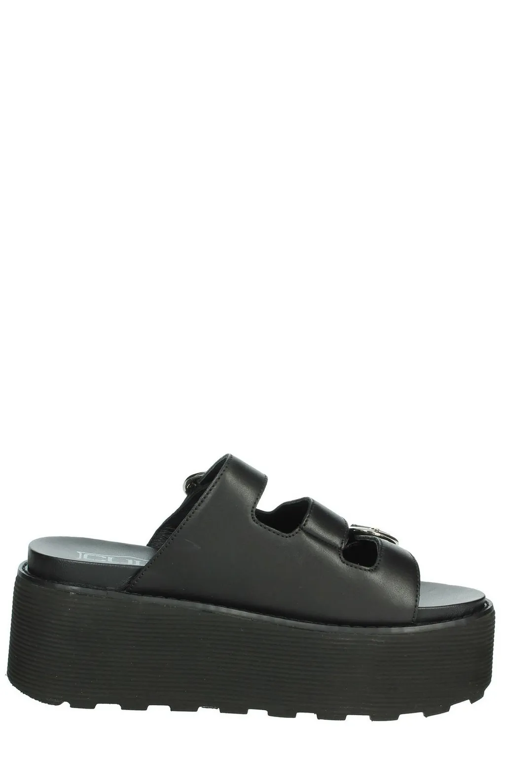 Buckle Detailed Platform Sandals