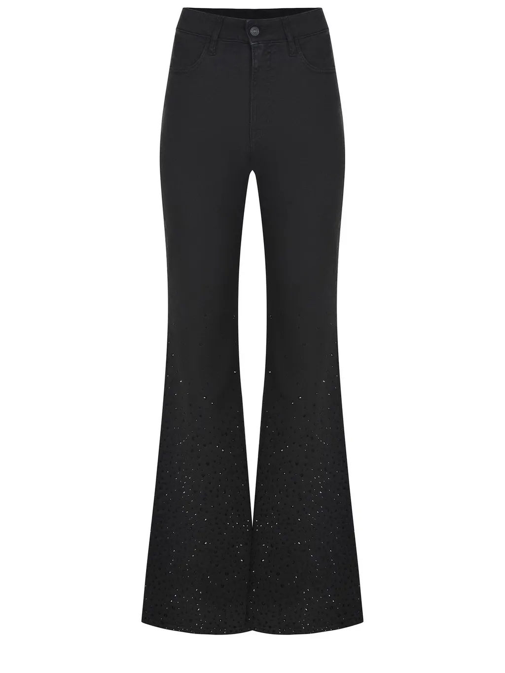 Rhinestone Flare Jeans