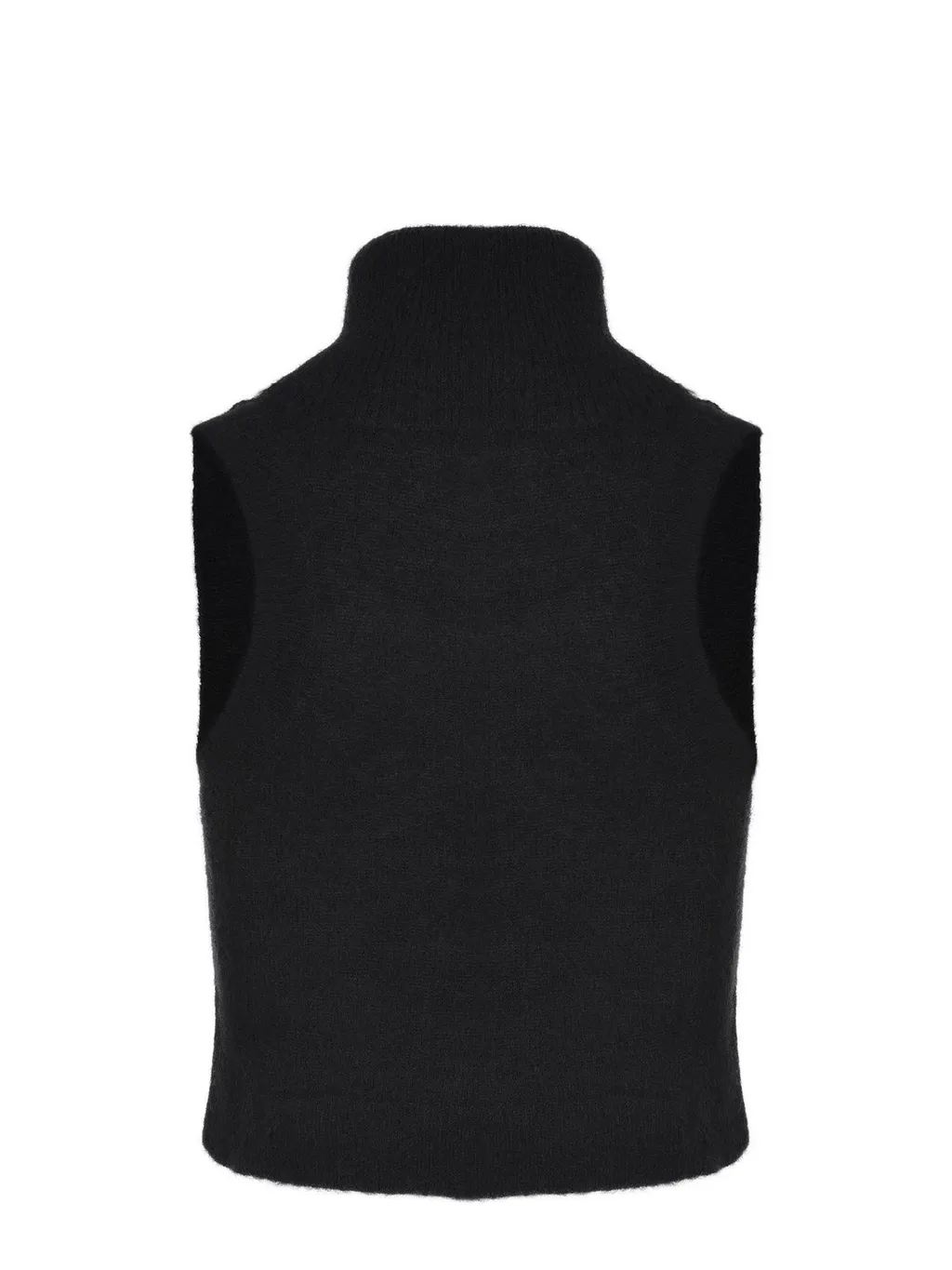 Ribbed High-Neck Knitwear