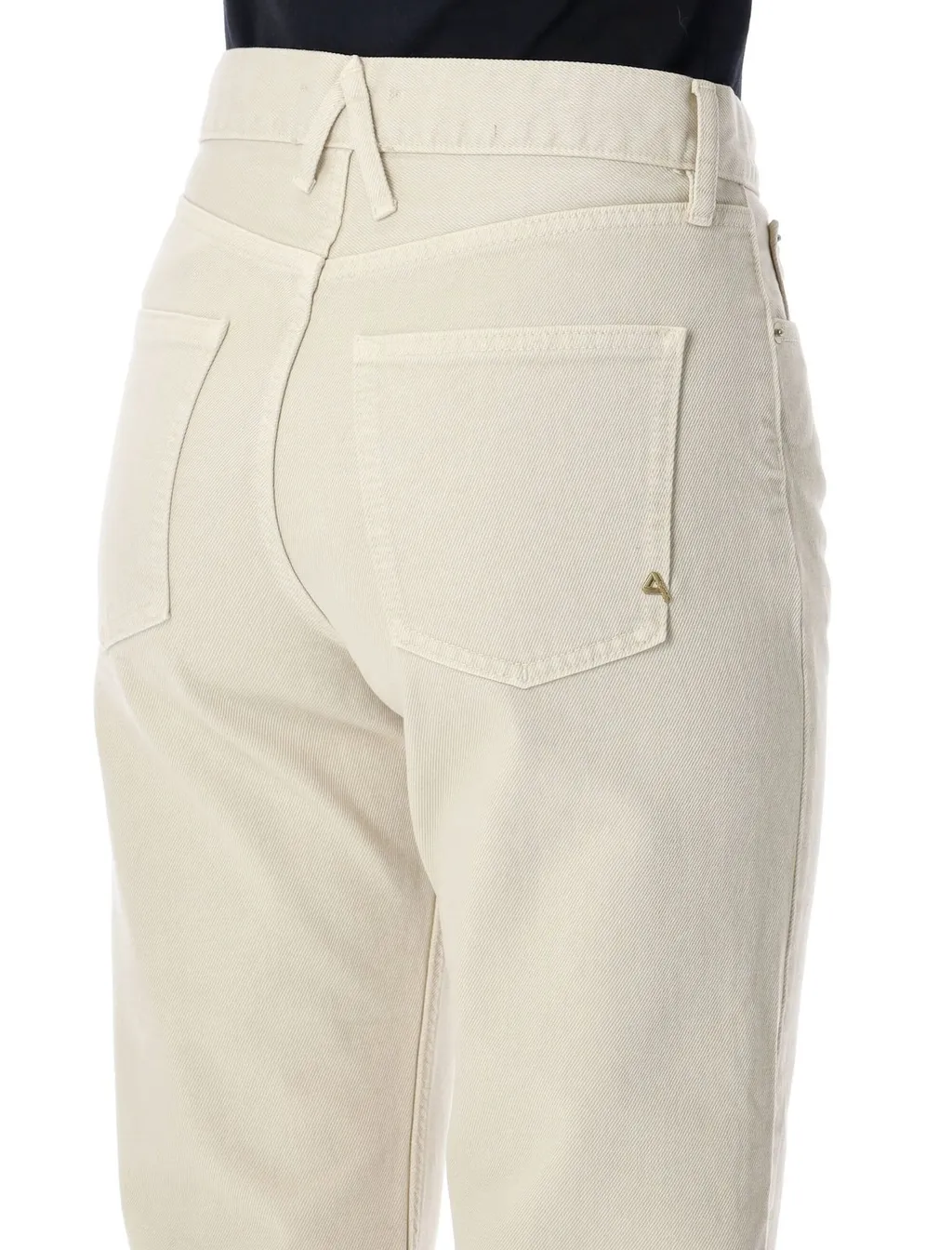 Bella Cropped Straight-Leg Jeans