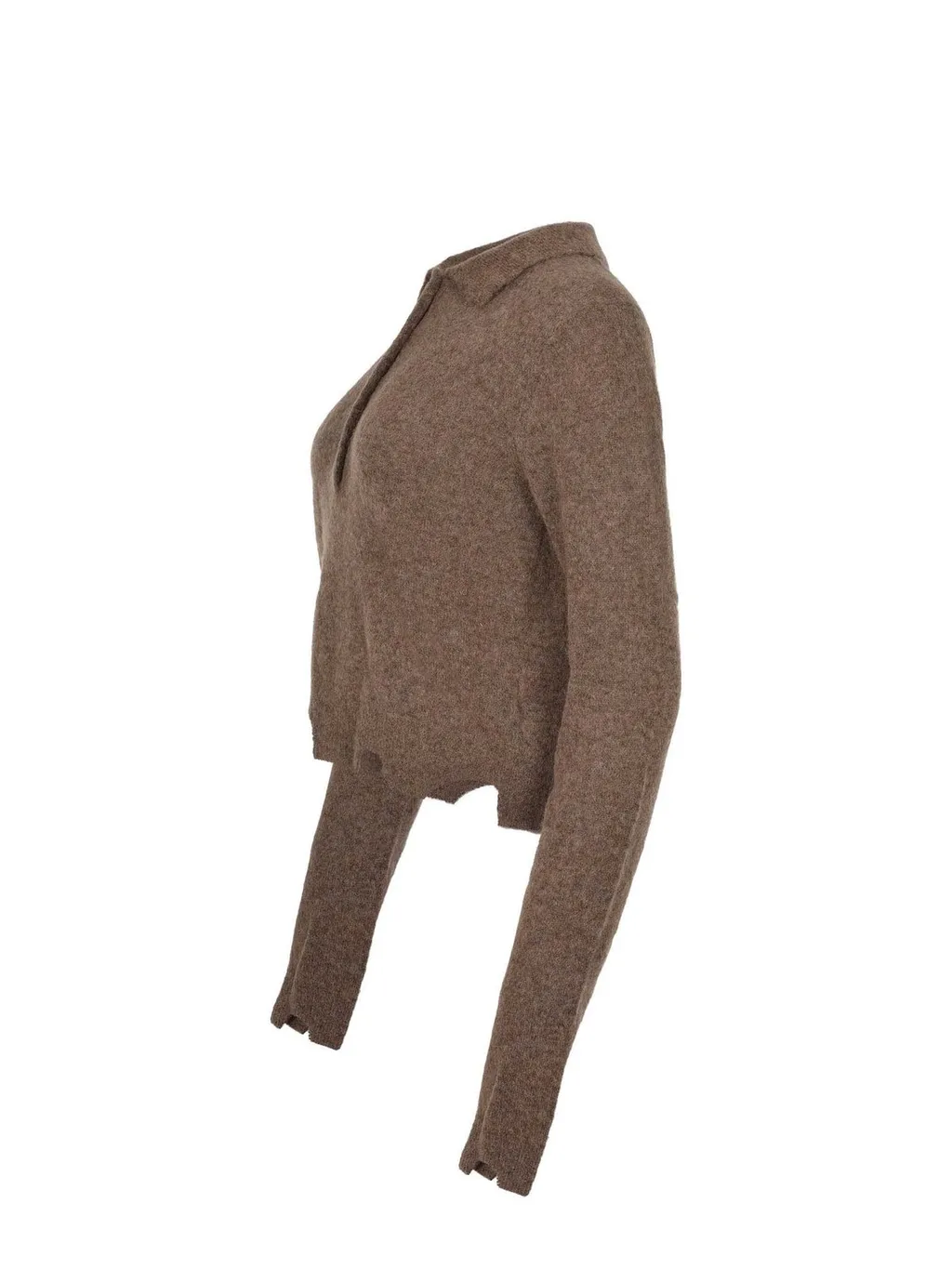 Asymmetric Polo Knitwear
