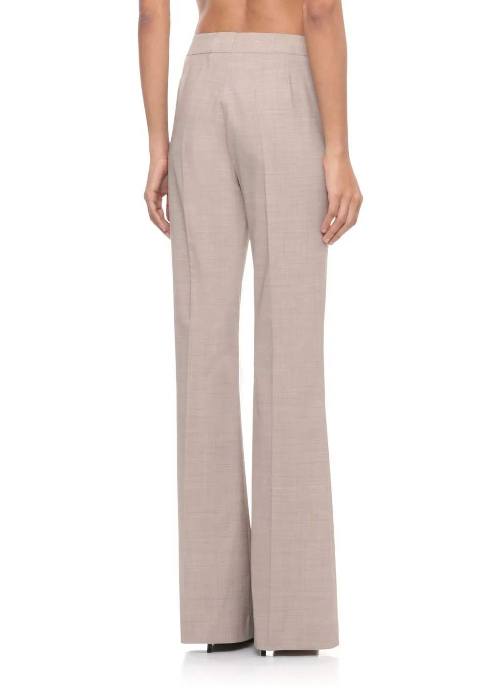 Side Zip Wool Pants