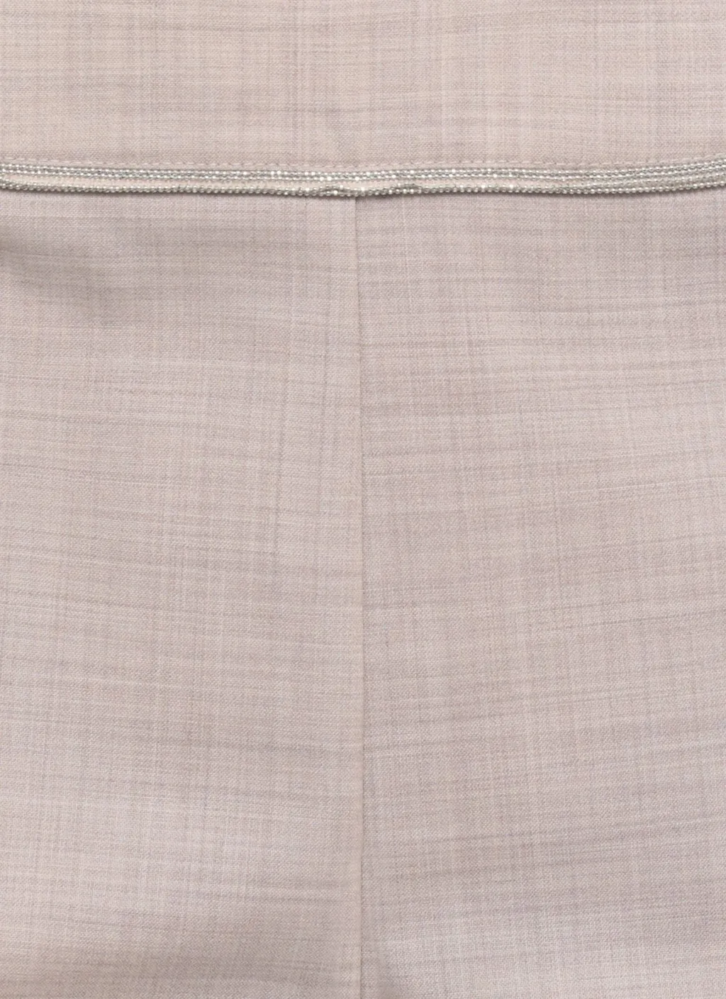 Side Zip Wool Pants