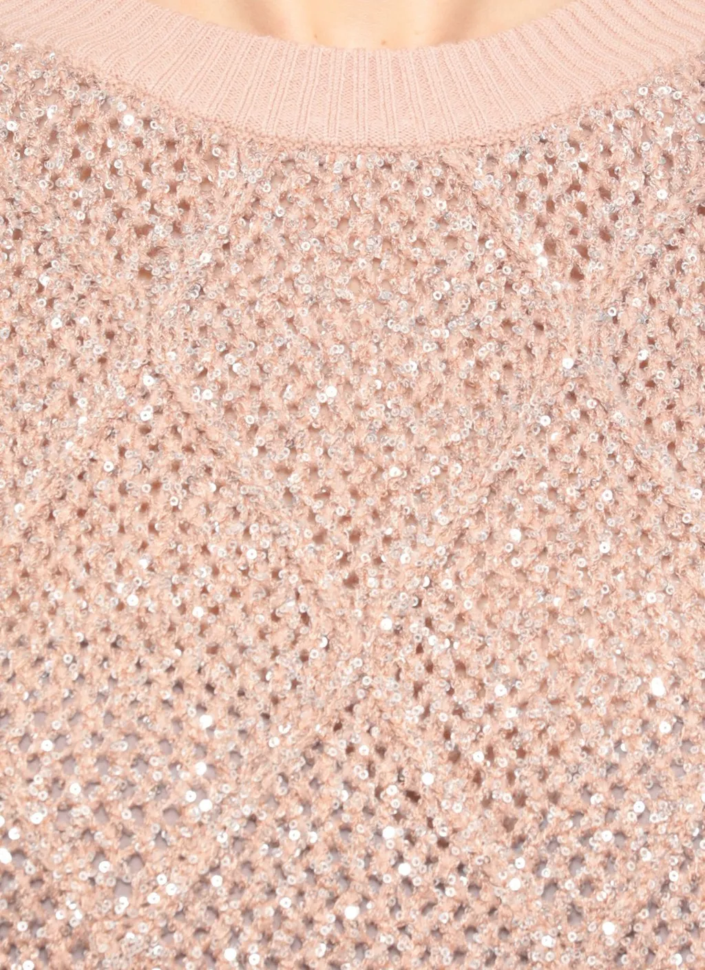 Paillette Knit Gilet