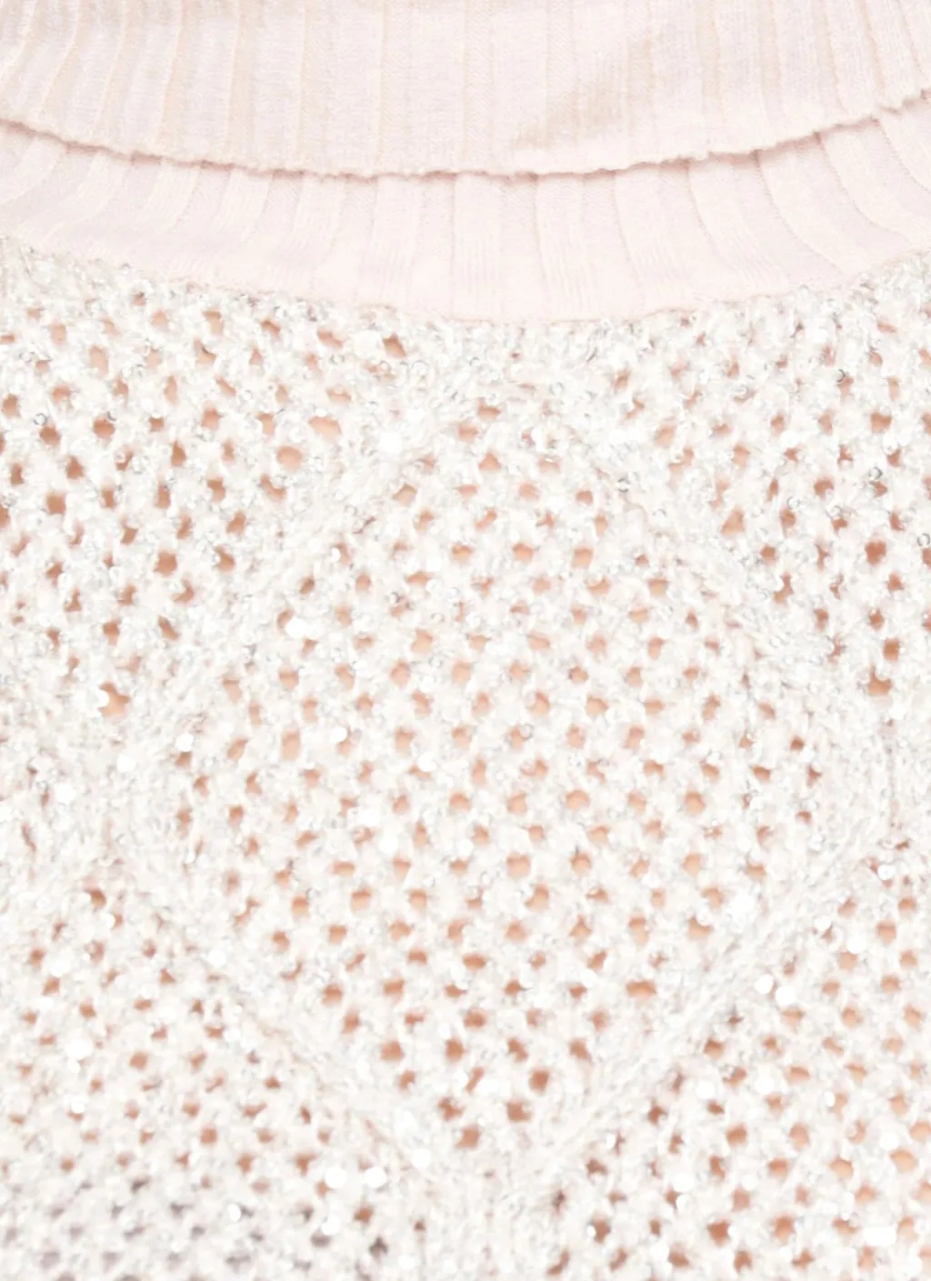 Sequined Sleeveless Knitwear