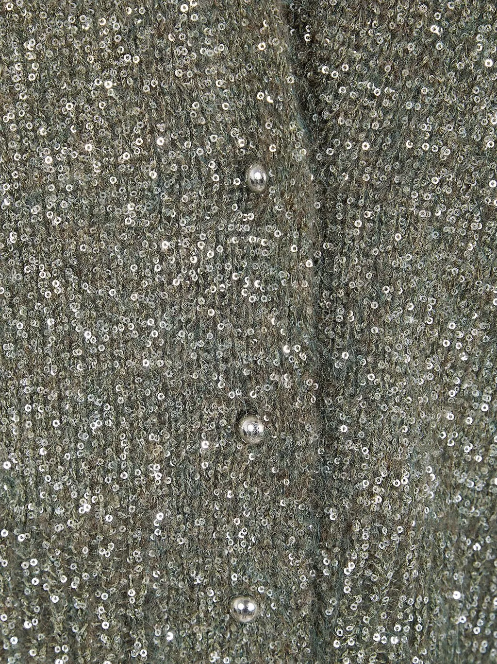 Sequined Short Cardigan