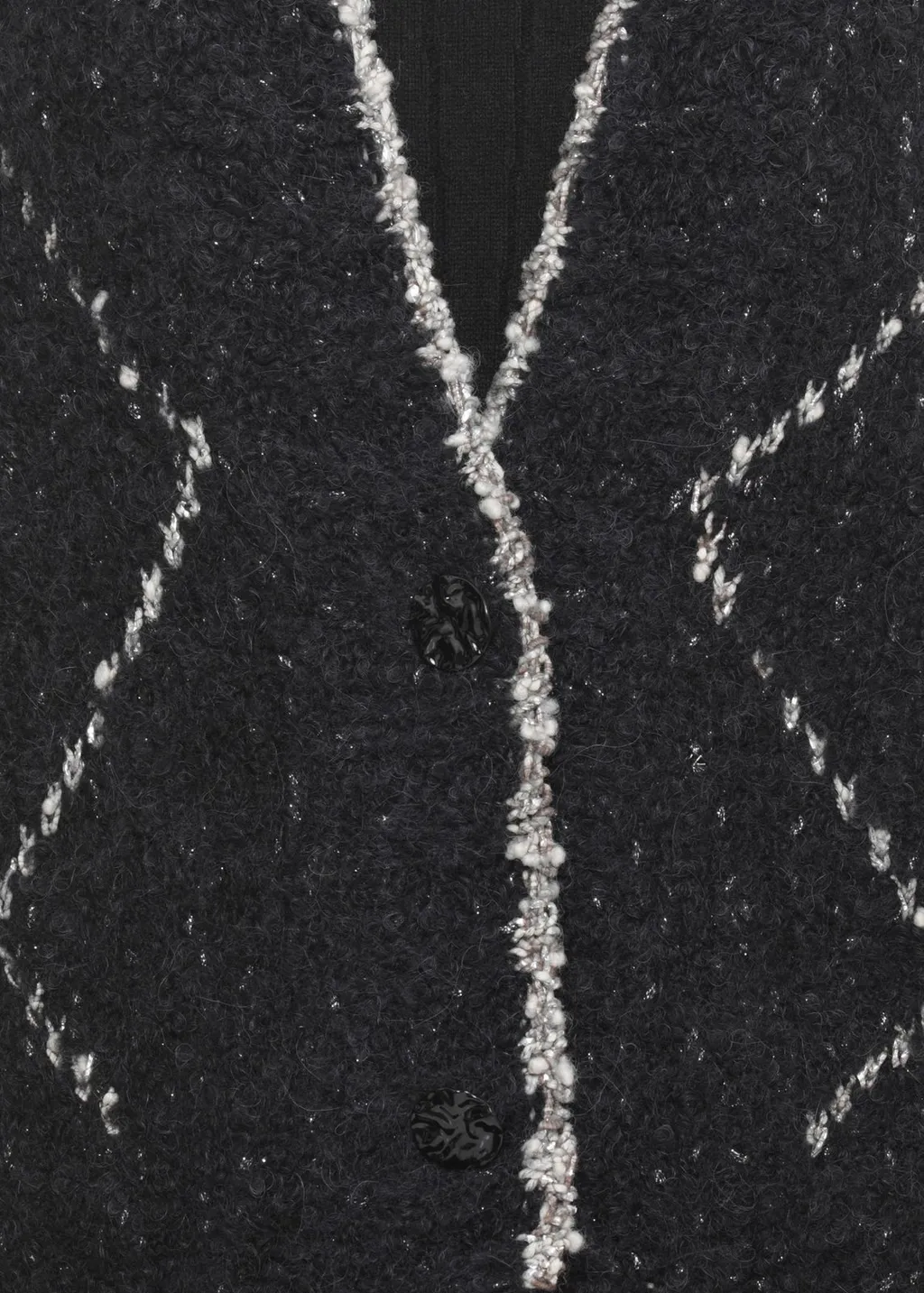 Geometric Pattern Cardigan