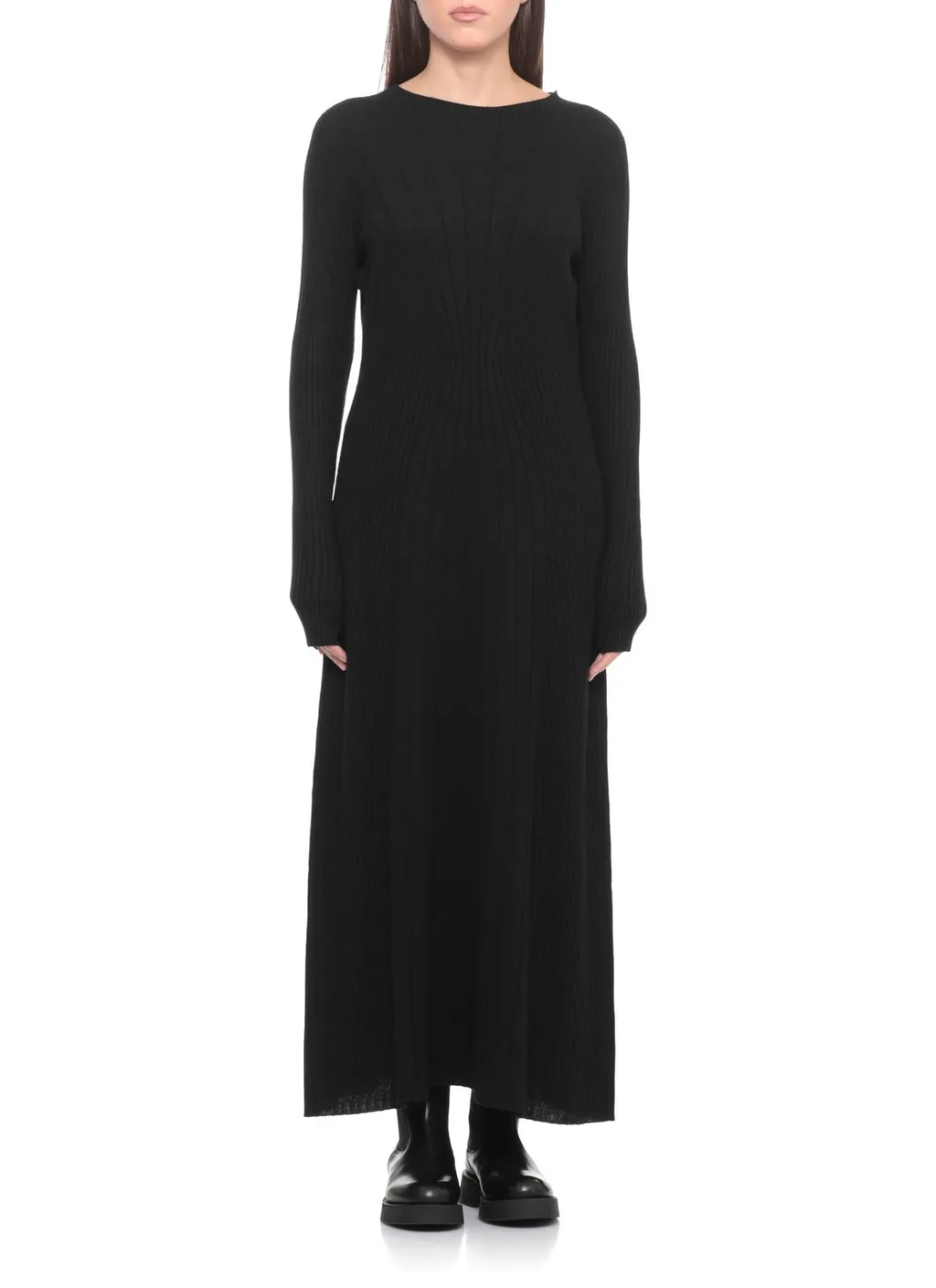 Ribbed Knit Dress