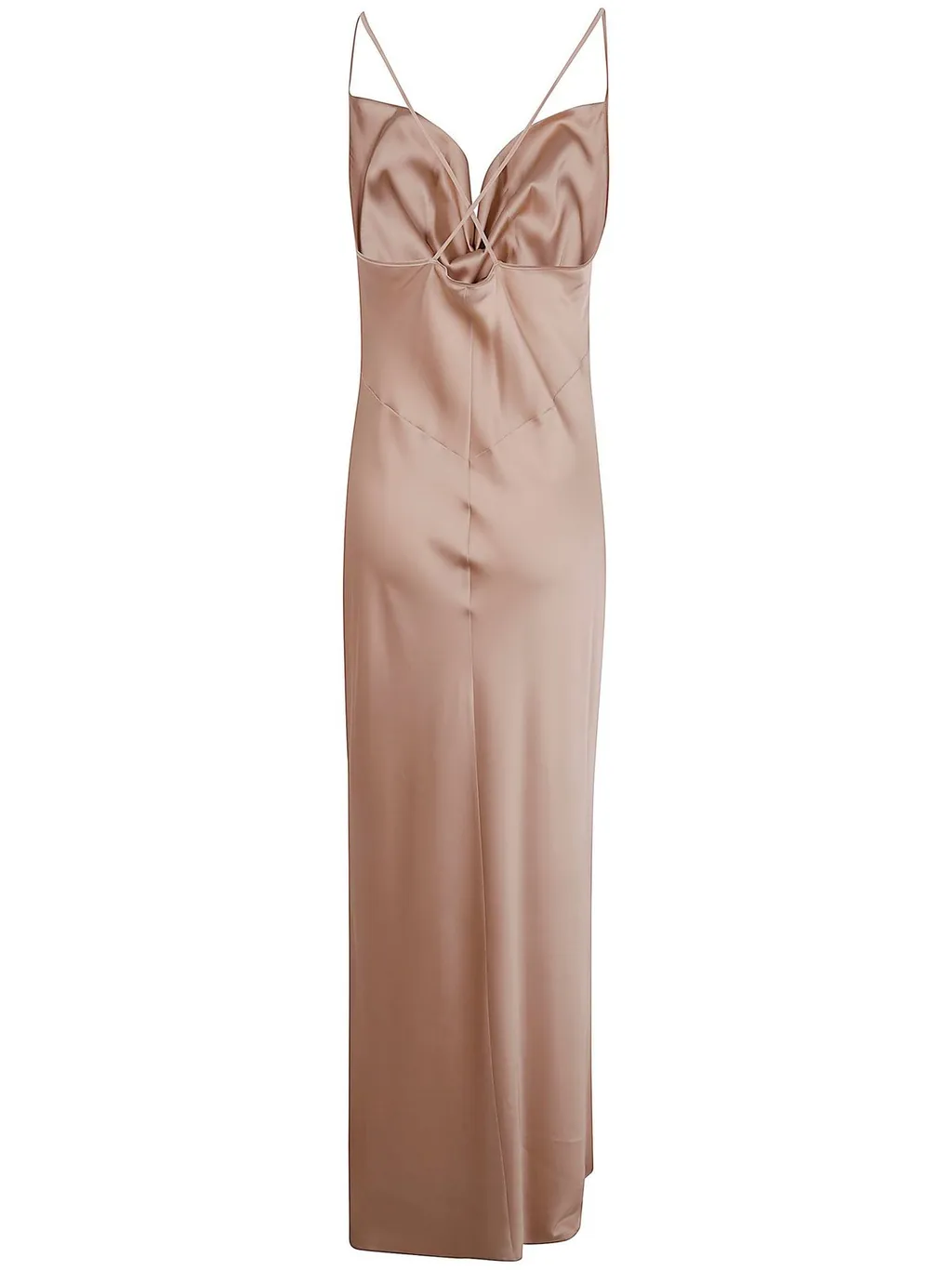 Draped Long Dress