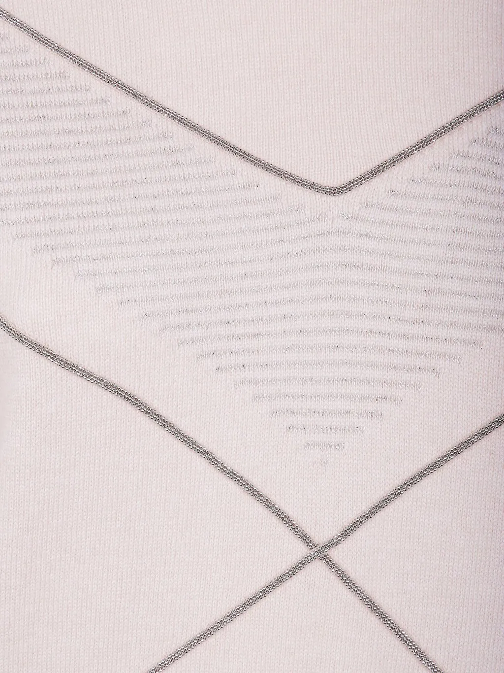 High Neck Intarsia Knitwear