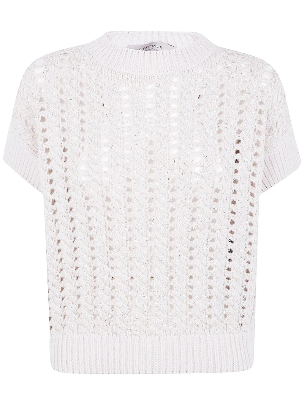 Braid Crystal Gilet Knitwear