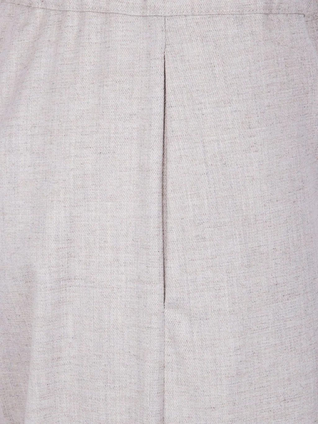 Flannel Wide-Leg Pants