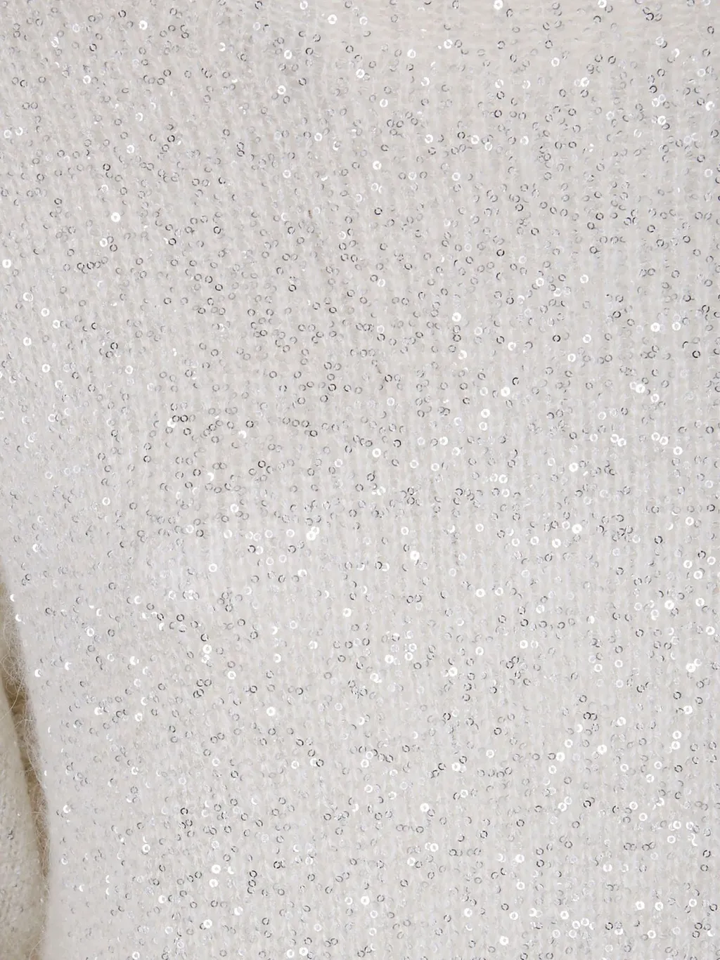 Sequin Boatneck Sweater