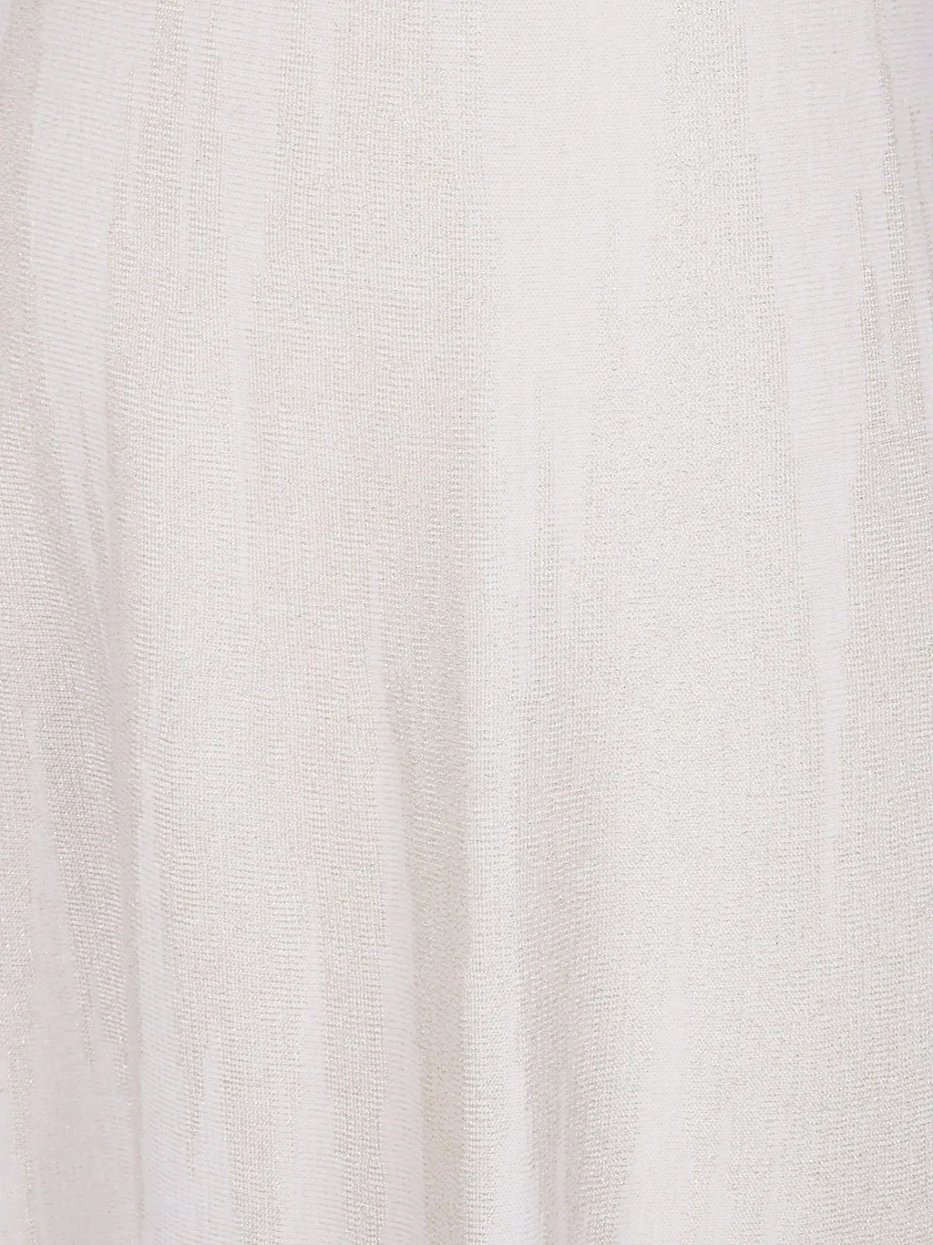 Chevron Flared Skirt