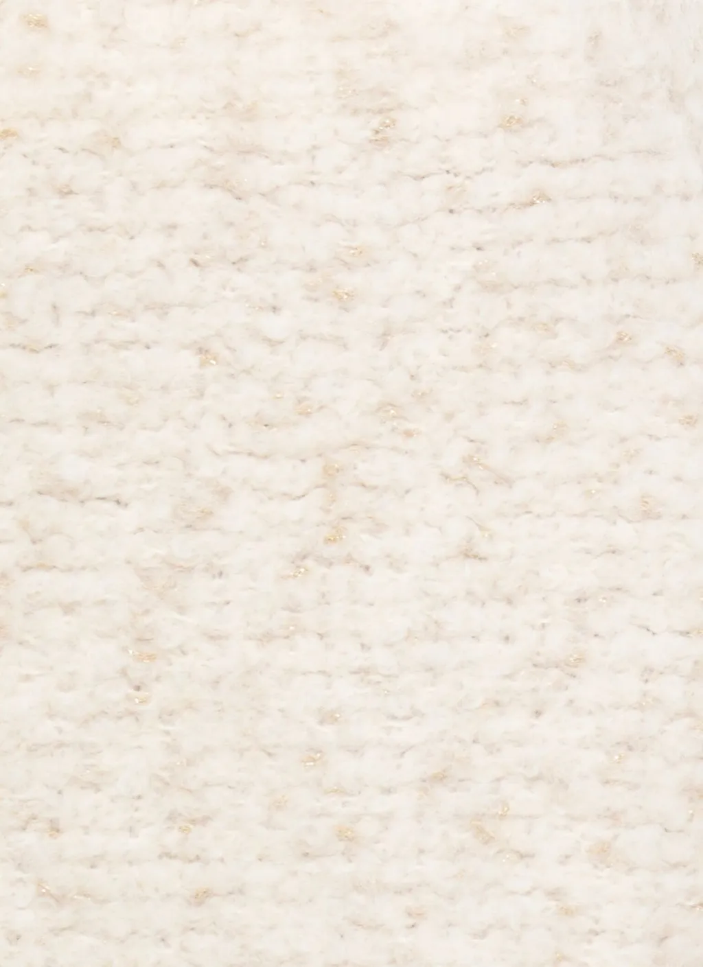 Sequined Wool Skirt