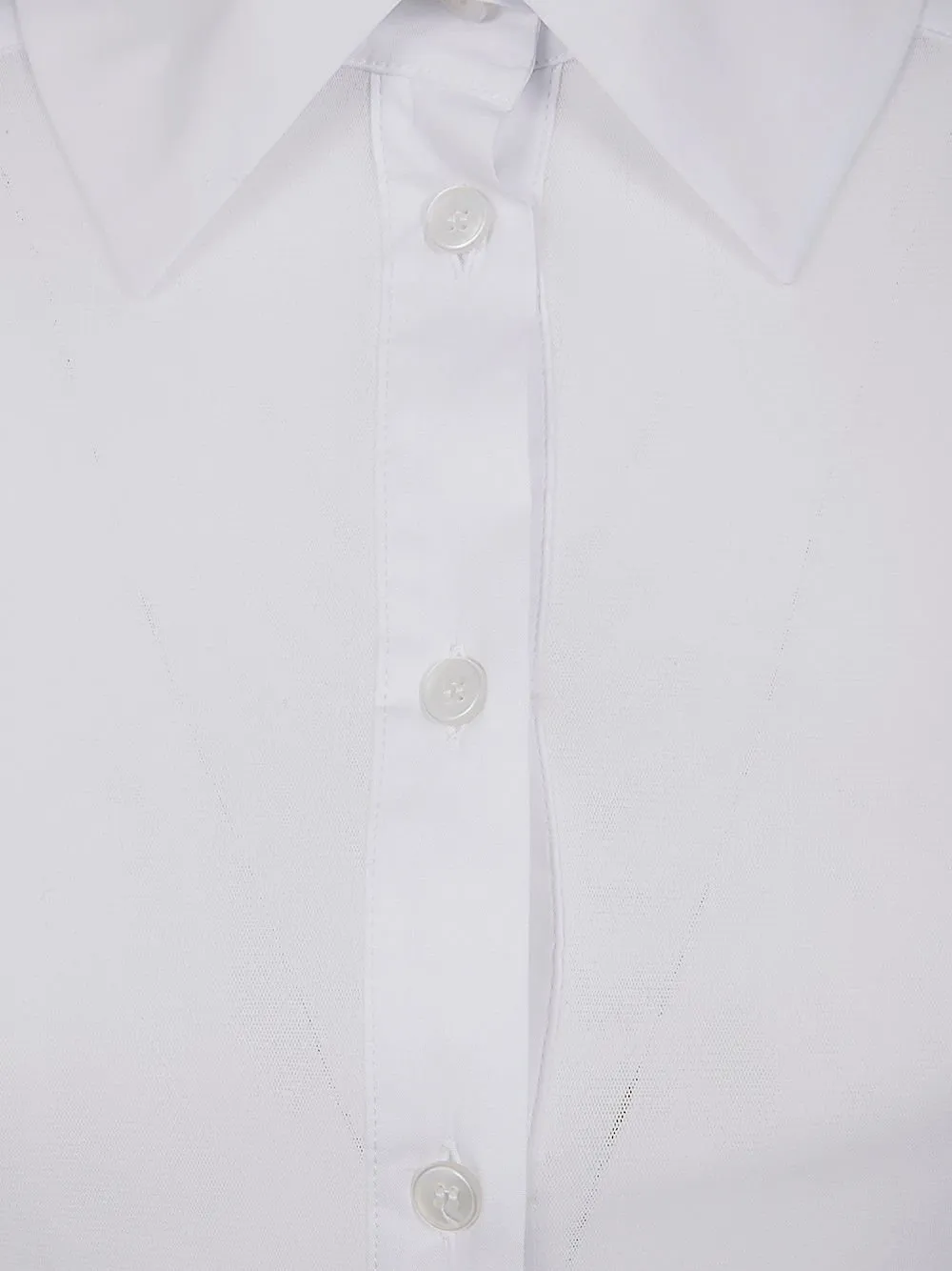 Tulle Popeline Shirt