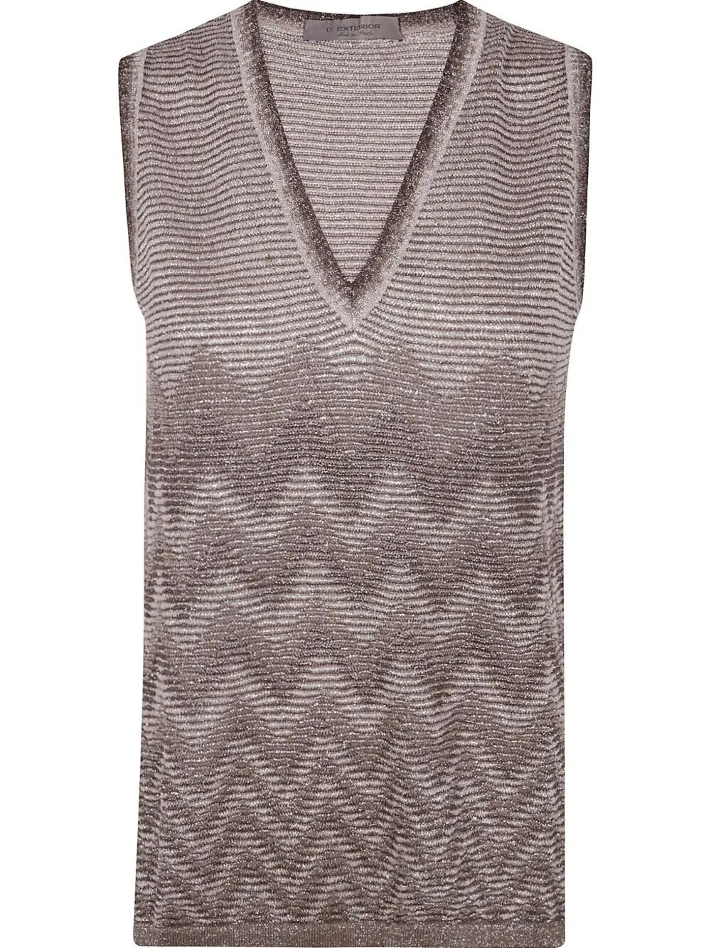 Zigzag Knit Vest