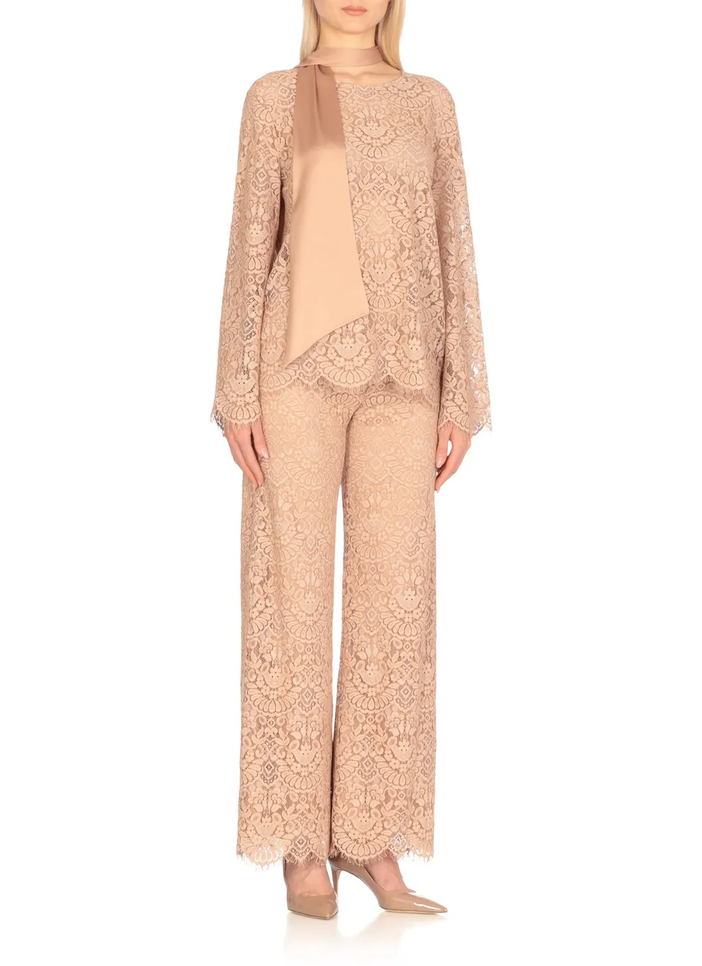 Lace Long Sleeve Top