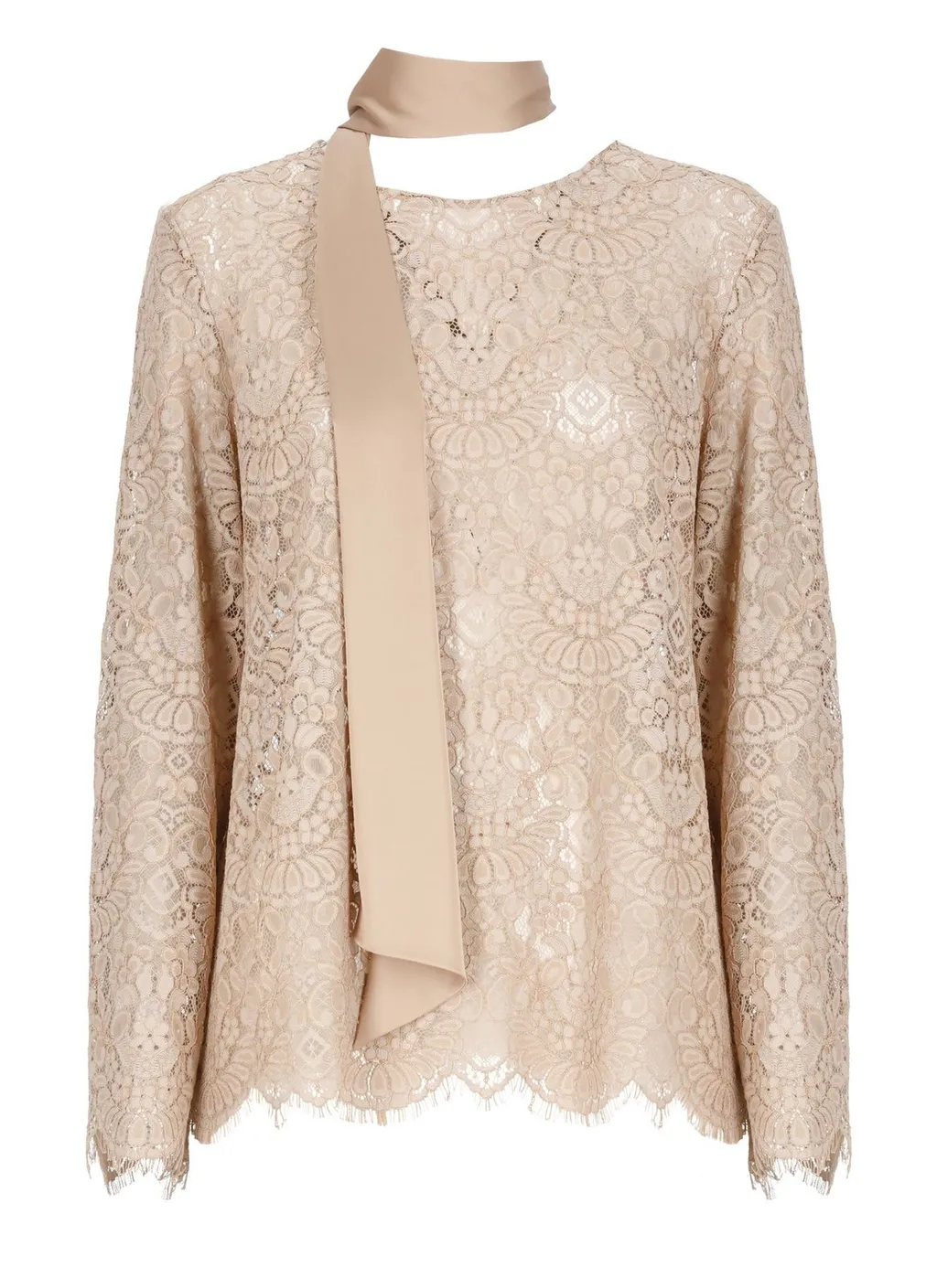 Lace Long Sleeve Top
