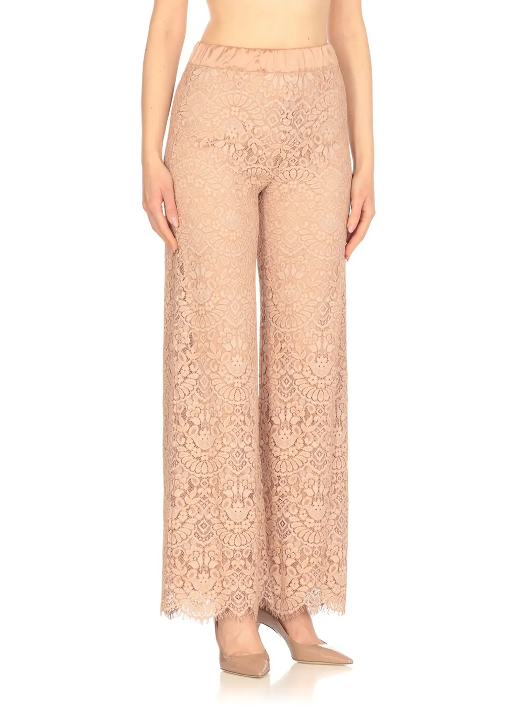 Lace Wide Leg Pants