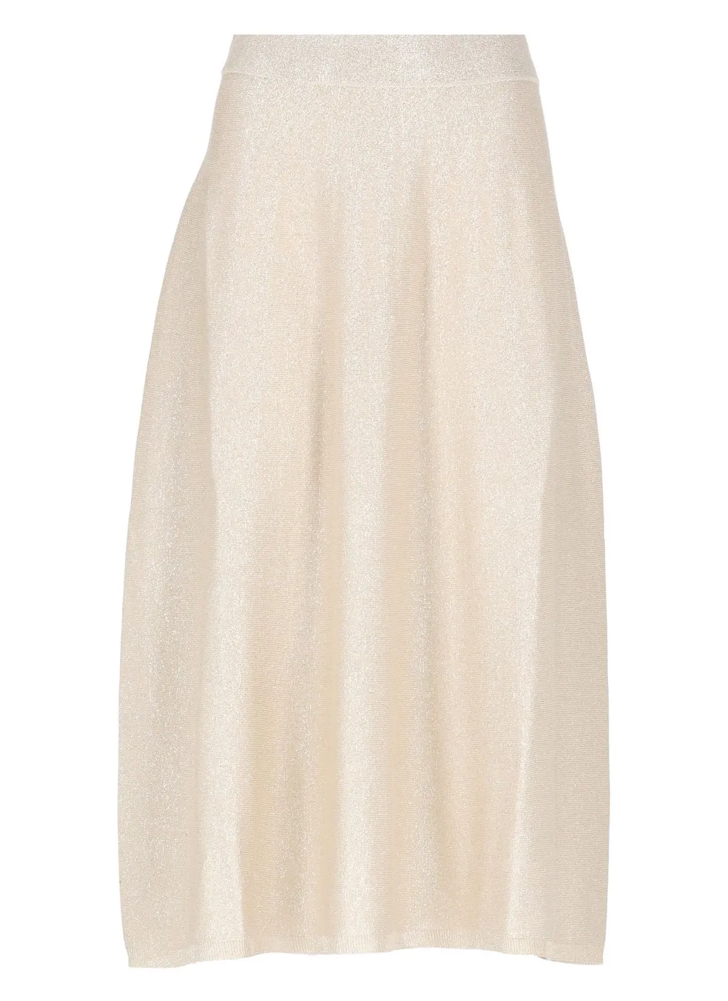 Flared Midi Skirt