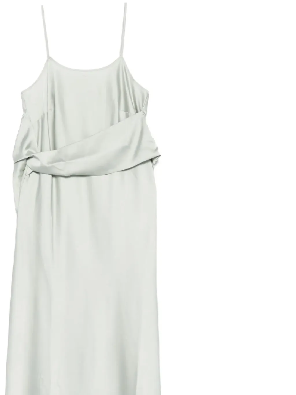 Draped Slip Dress
