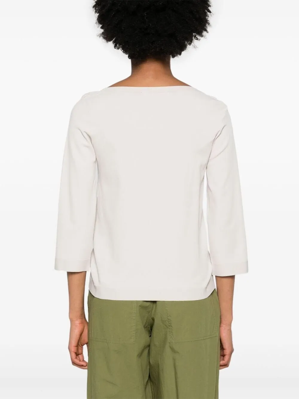 V-Neck Long Sleeve Top