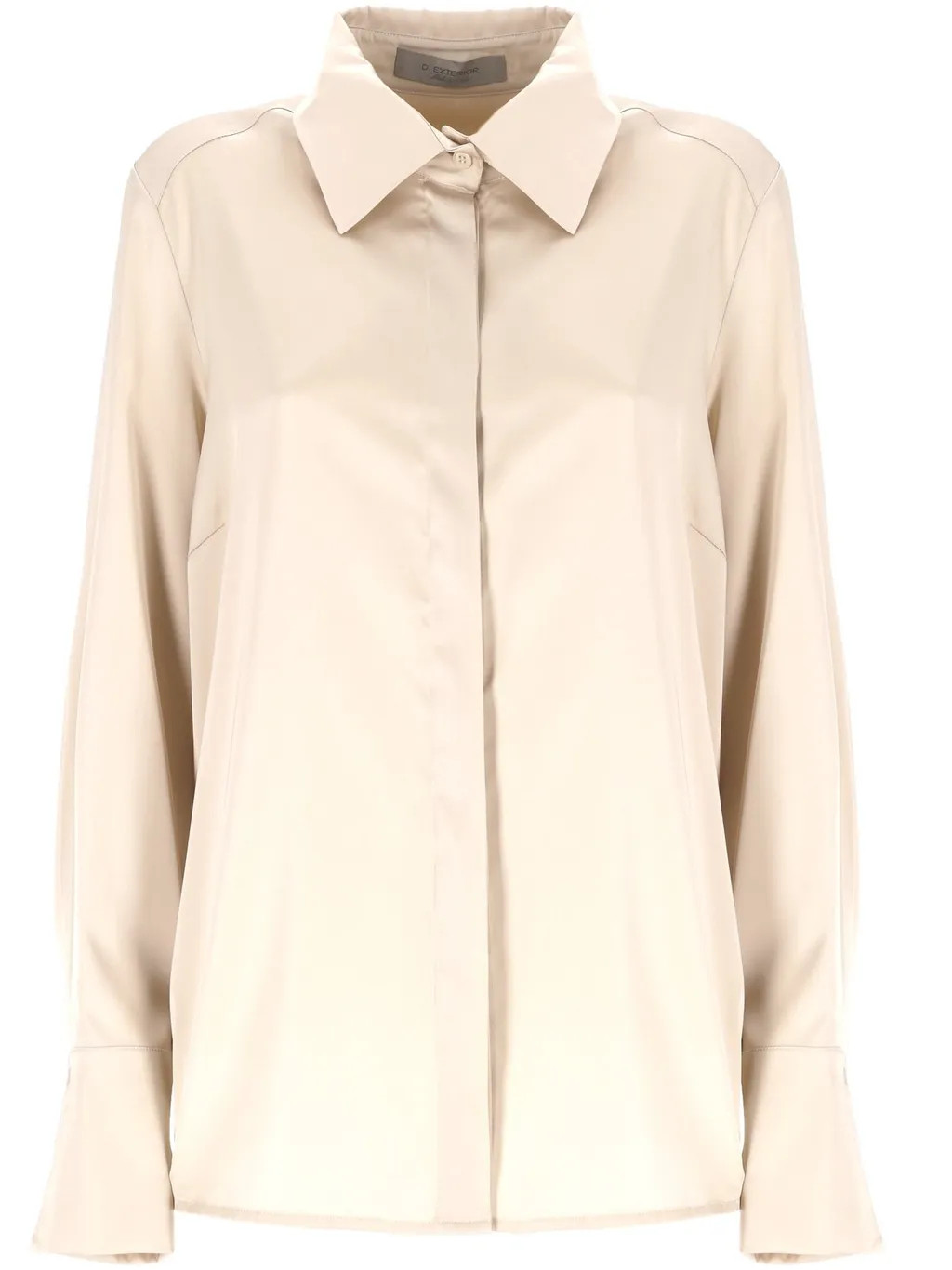 Button-Up Long Sleeve Top