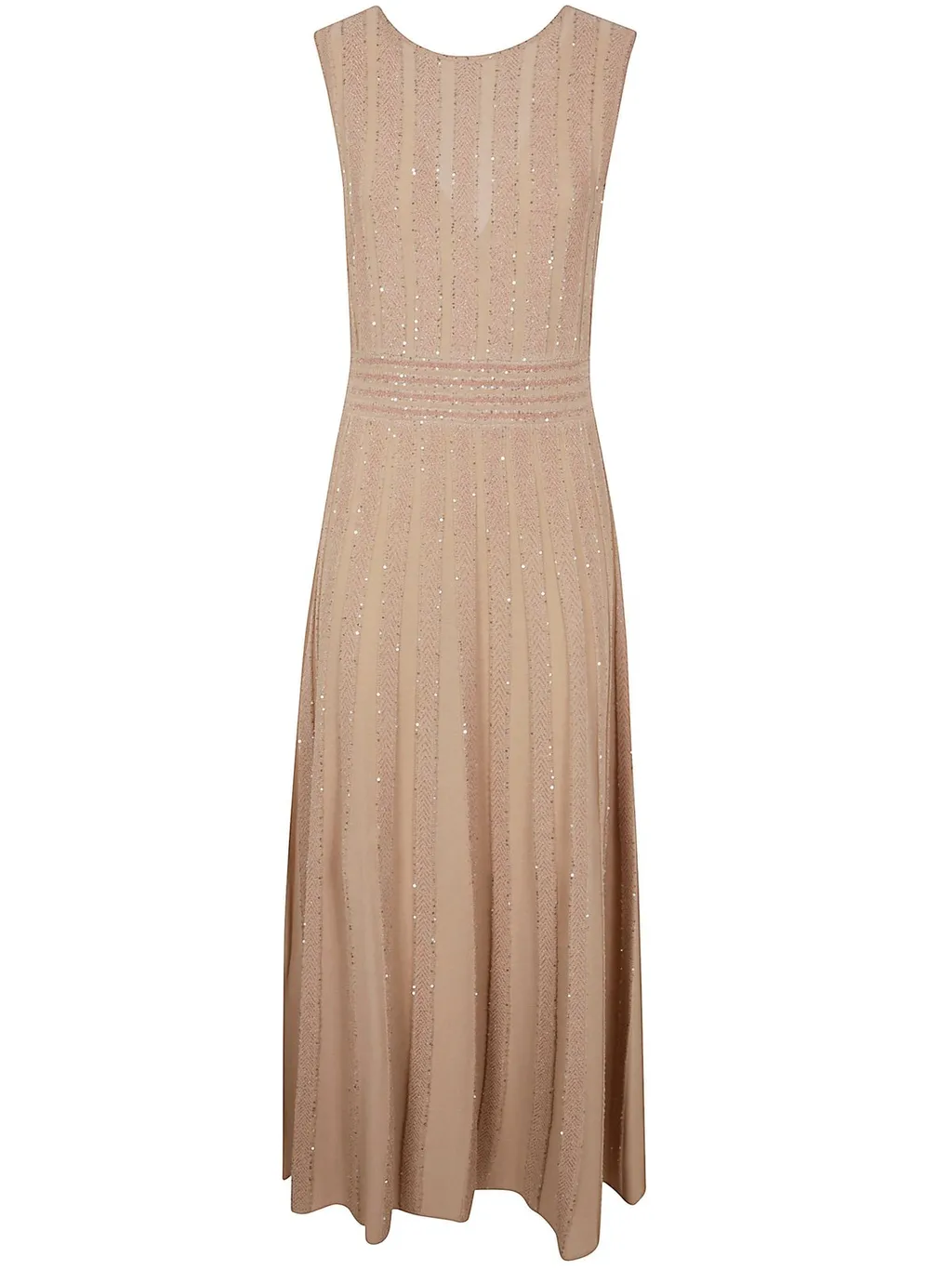 Sequin Detail Midi Dress