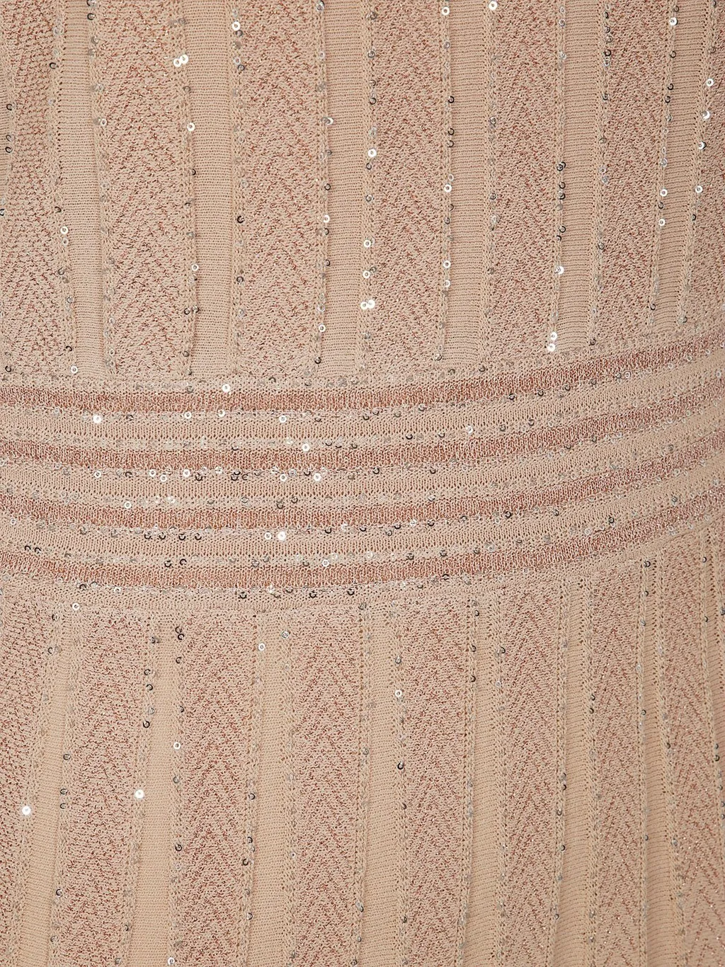 Sequin Detail Midi Dress