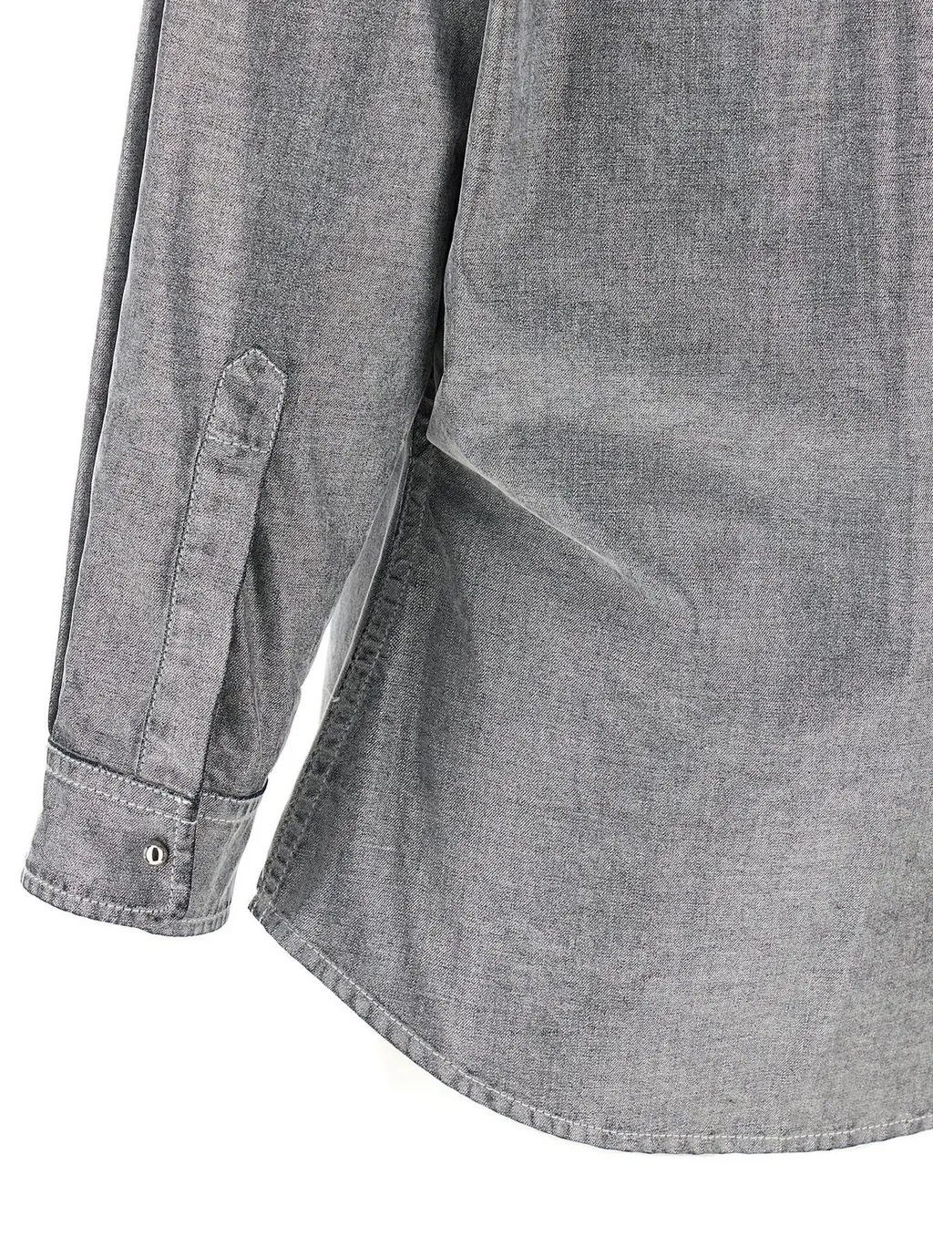Anne Flock Denim Lurex Tailored Shirt