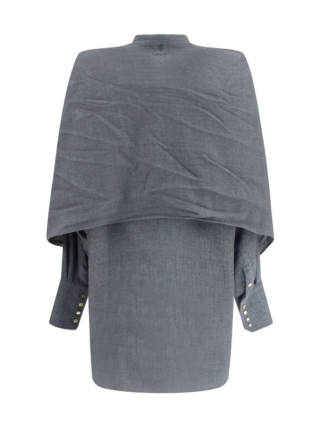 Georgia Detachable Scarf Japanese Shirt