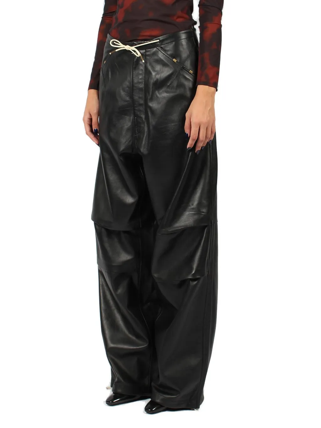 Daisy Drawstring Plonge Trousers