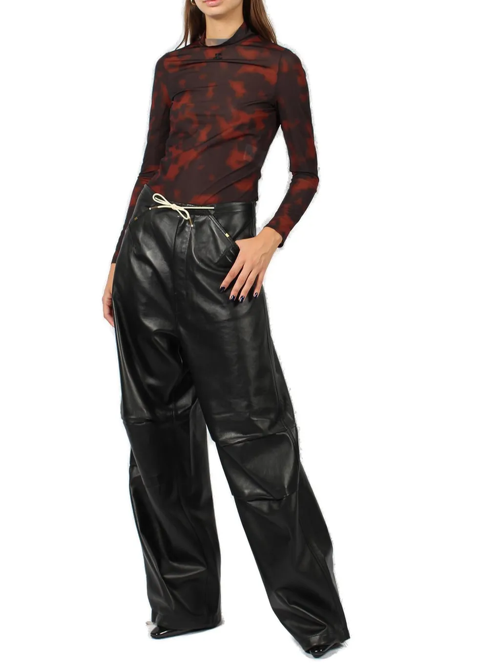 Daisy Drawstring Plonge Trousers