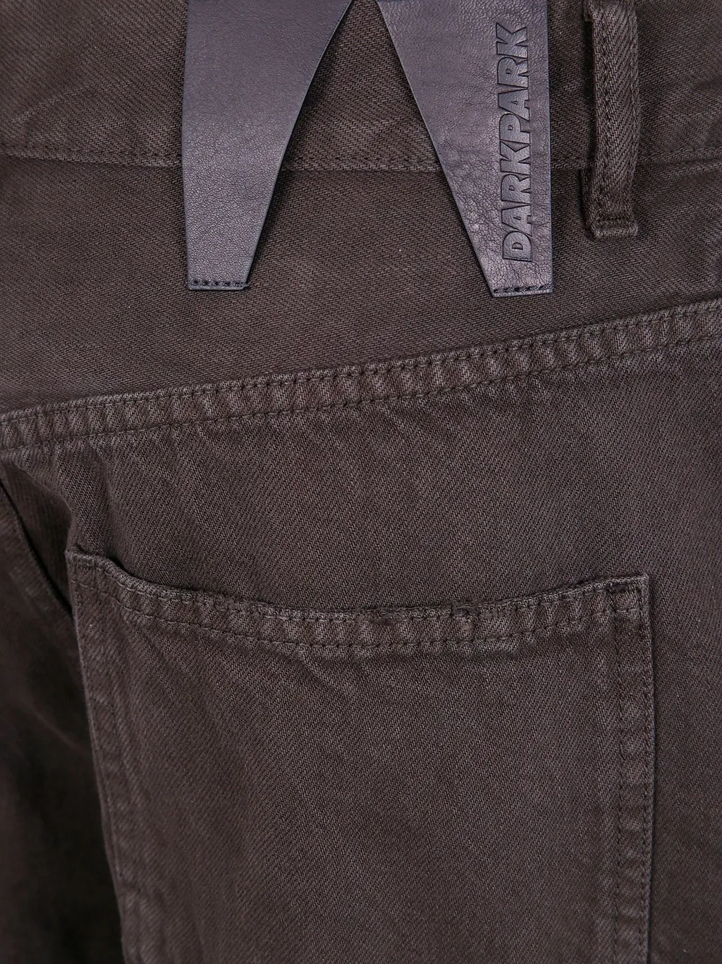 Frayed Edge Straight-Leg Jeans