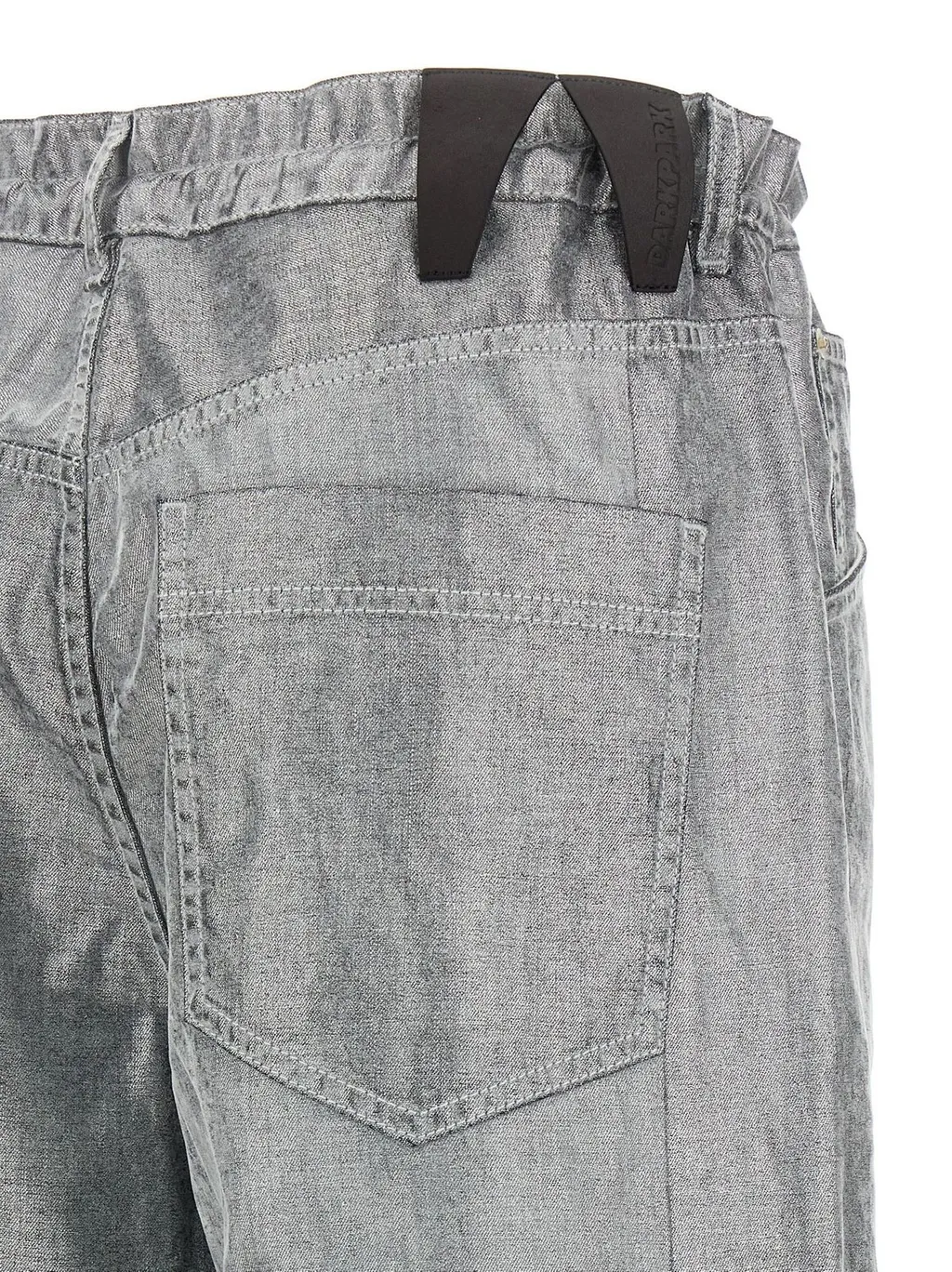 Iris Paper Bag Lurex Denim Jeans
