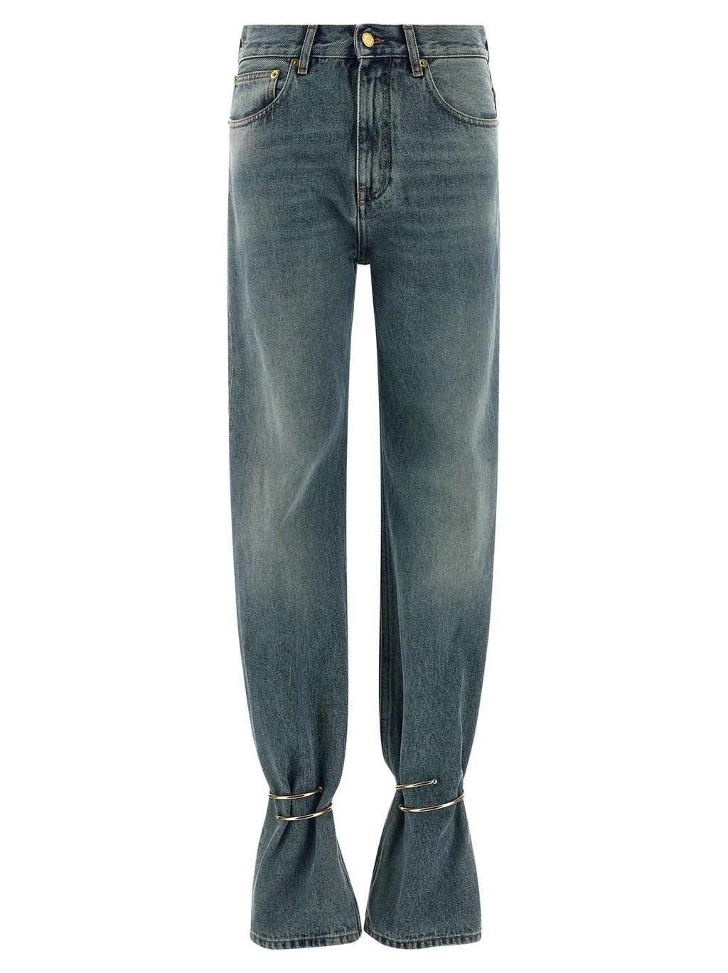 Marion Straight Leg Fitted Removable Cuffs Jeans