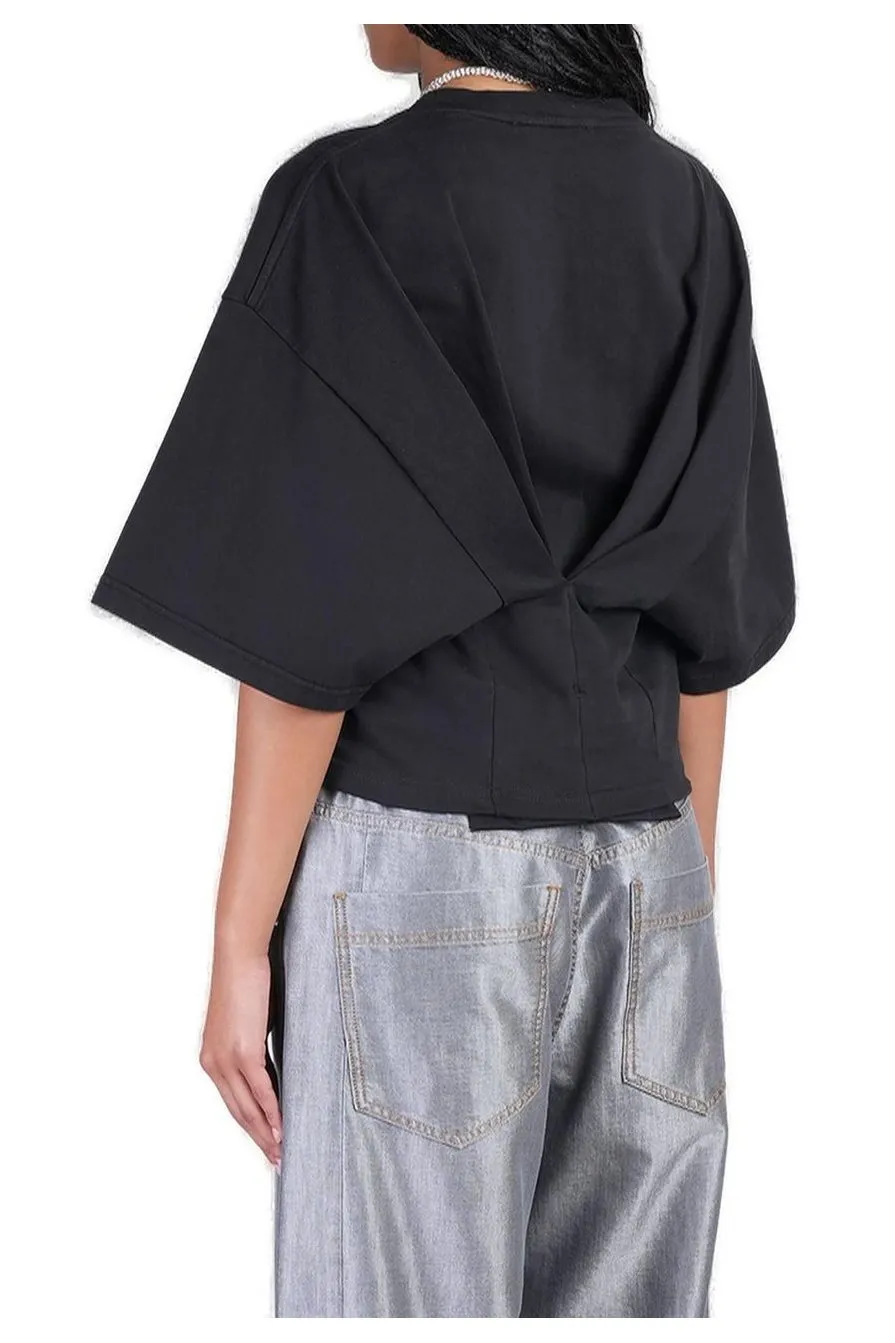 Draped Back Top
