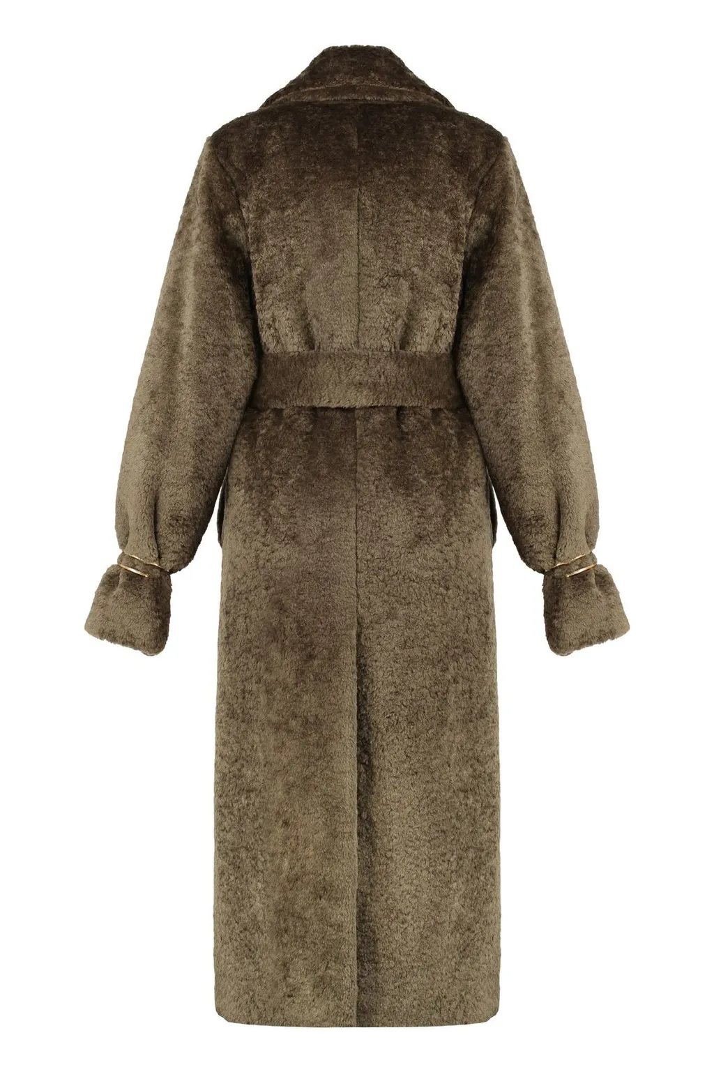 Madison Belted Faux Fur Coat