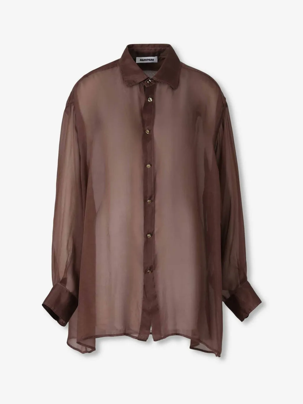Sheer Buttoned Blouse