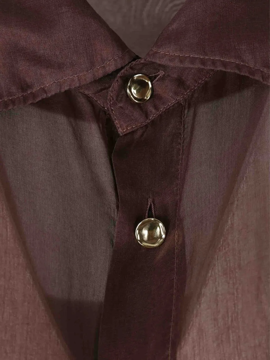 Sheer Buttoned Blouse